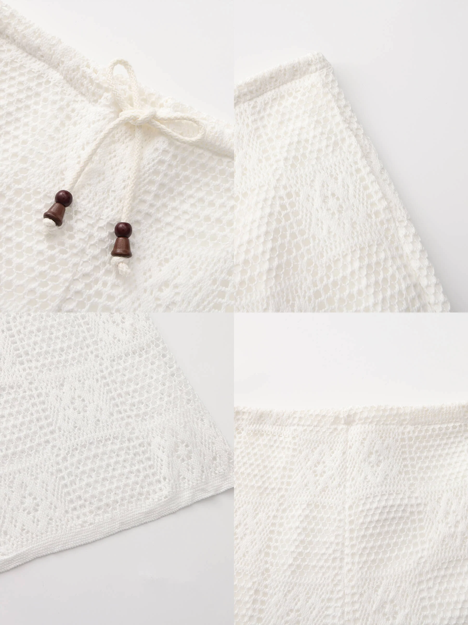 Crochet Knit Hollow-Out Trousers - Image 10