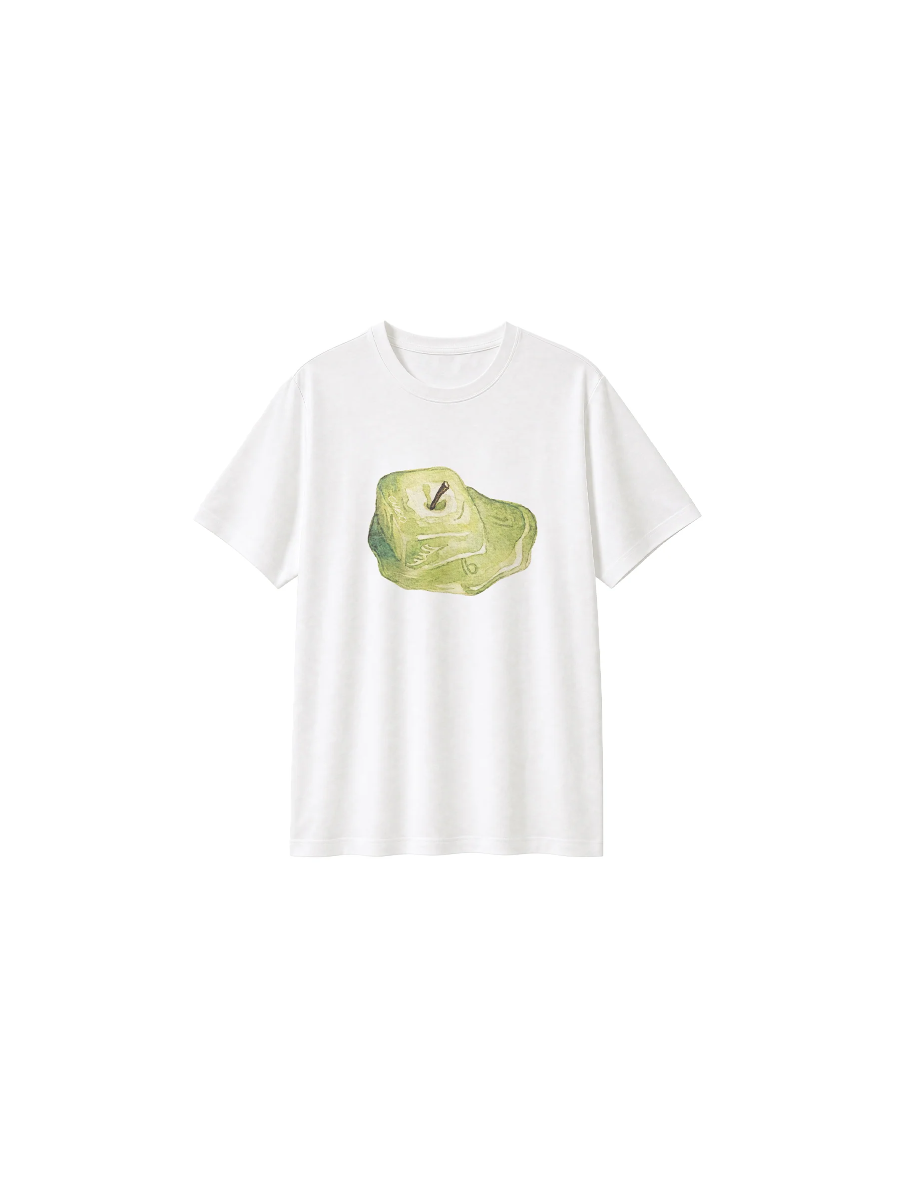 CUBIC Apple Print Oversized T-shirt - Image 12