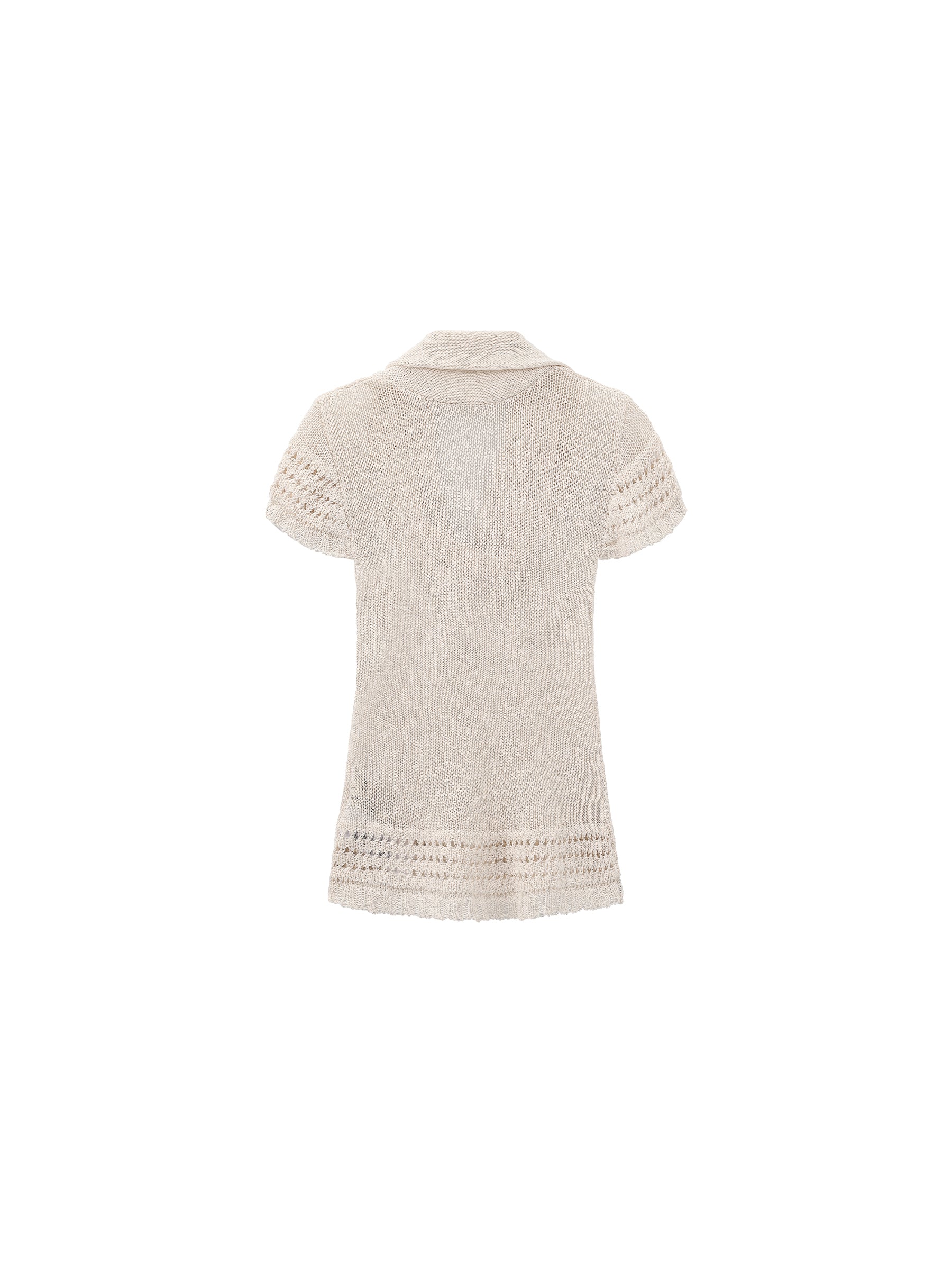 CUBIC Cowl Neck Sheer Knit Top - Image 8