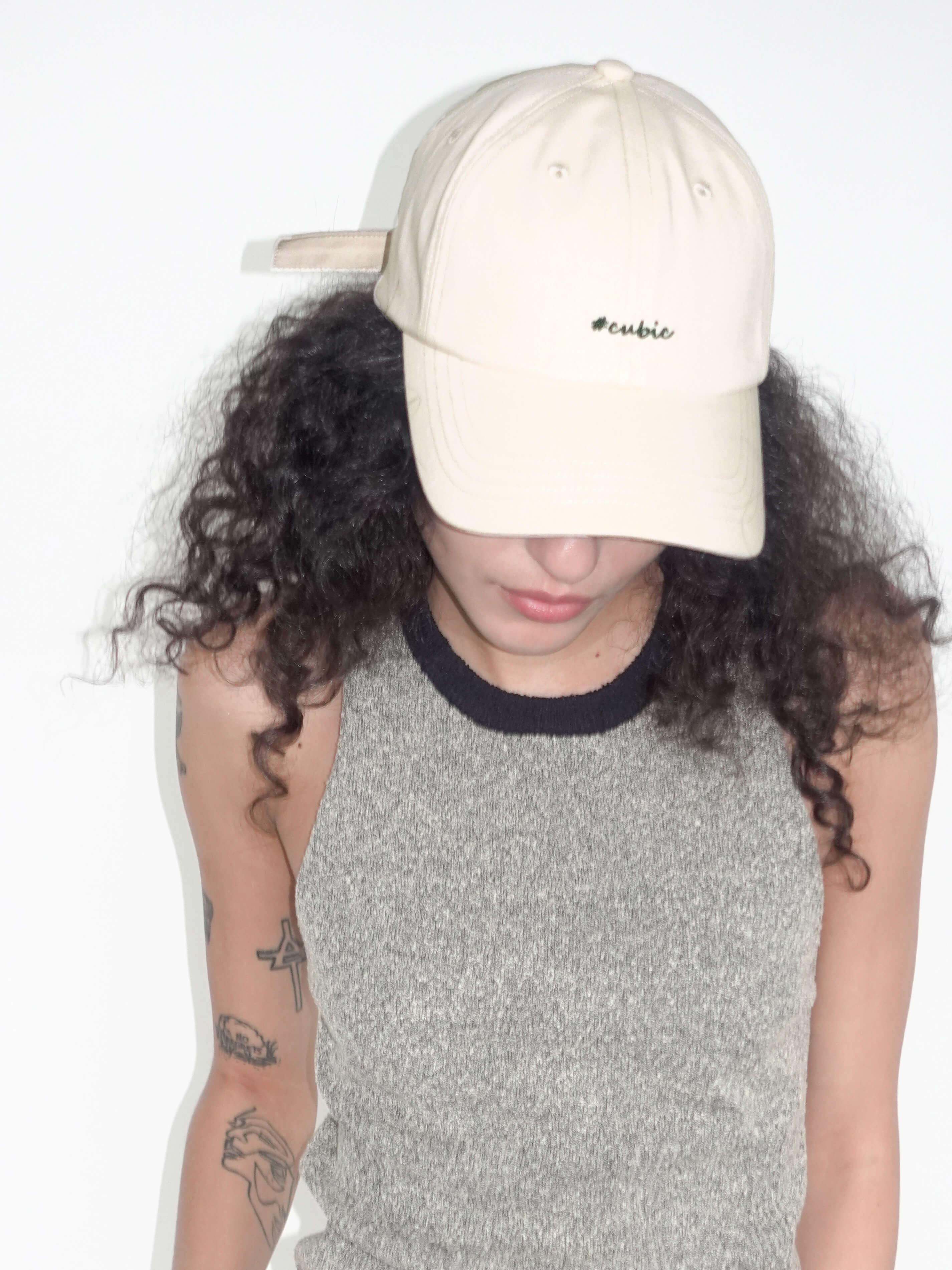 CUBIC Embroidered Solid Color Baseball Cap - Image 10