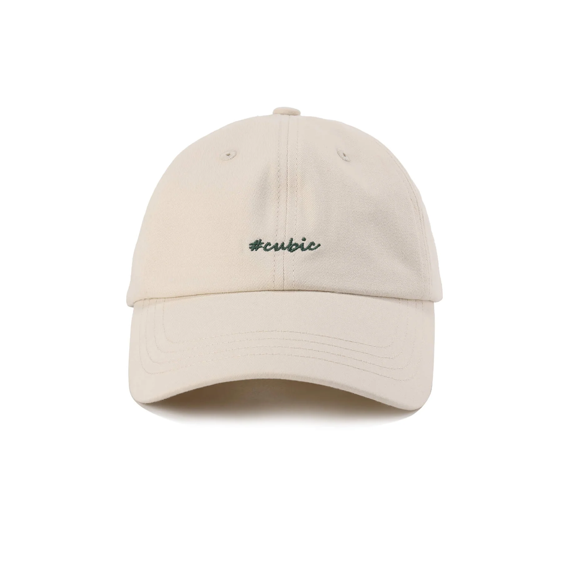 CUBIC Embroidered Solid Color Baseball Cap - Image 15