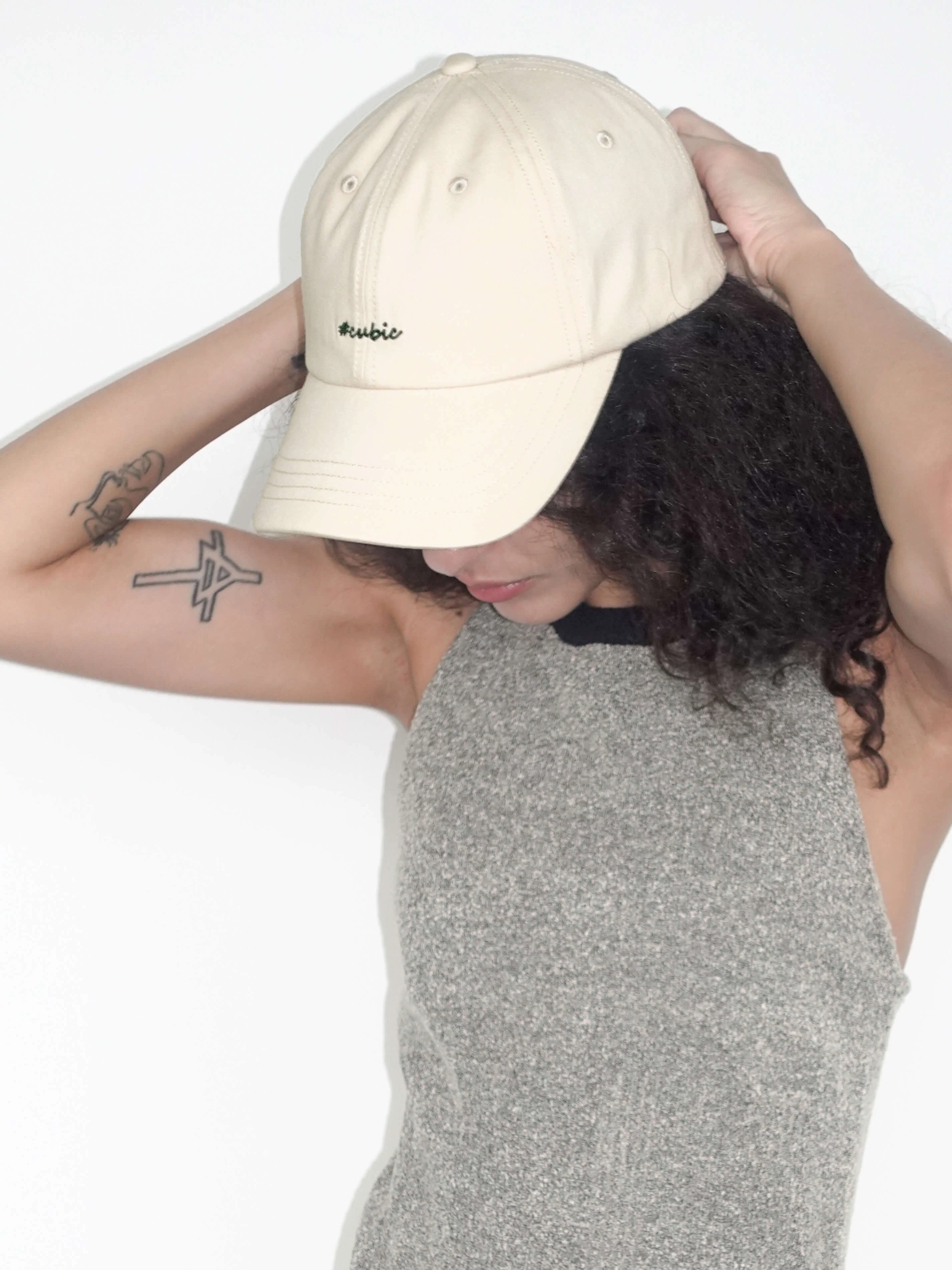 CUBIC Embroidered Solid Color Baseball Cap - Image 8