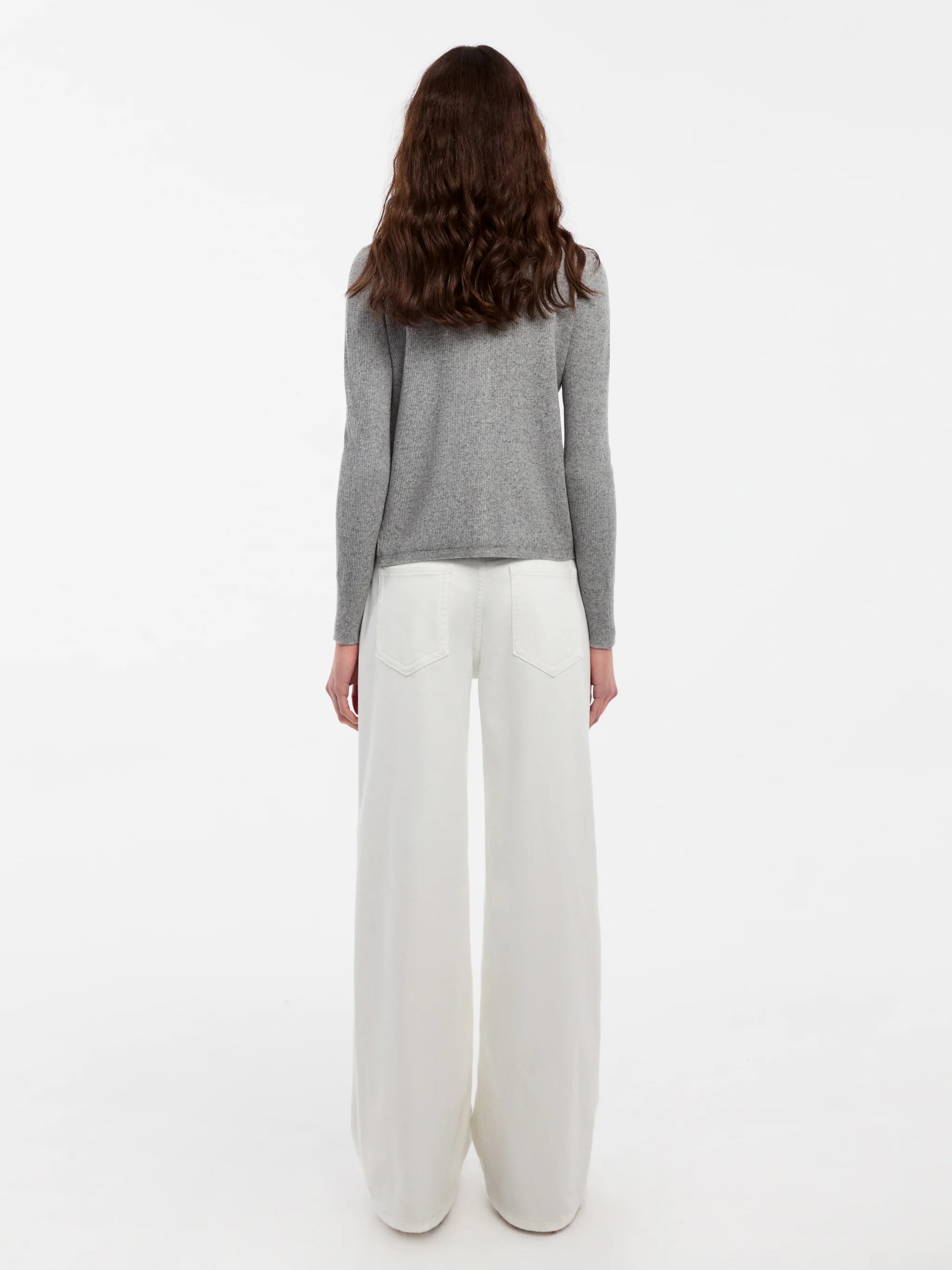 CUBIC Lace-trimmed Linen Knit Cardigan - Image 12