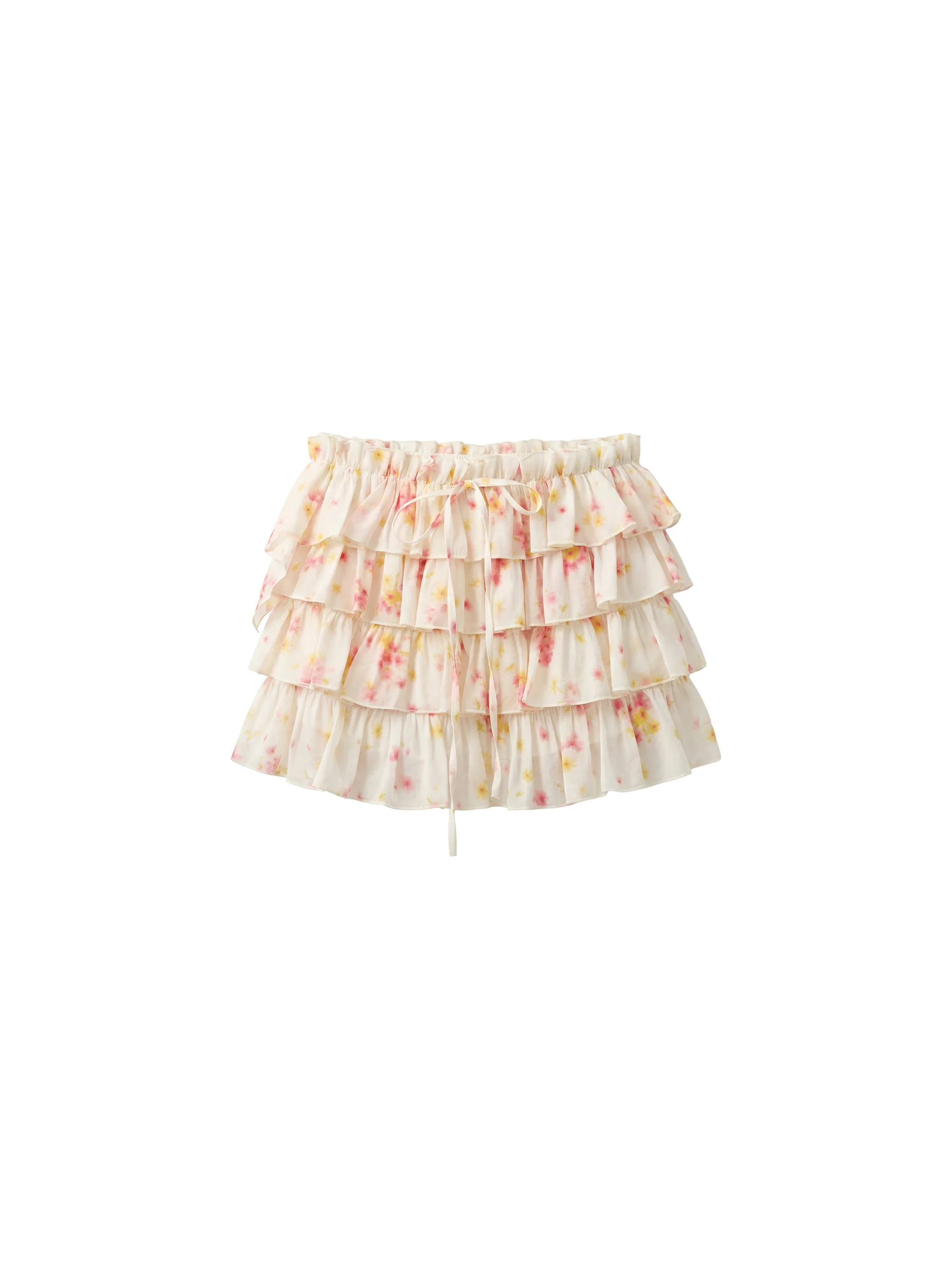 CUBIC Layered Ruffle Tiered Mini Skirt - Image 13