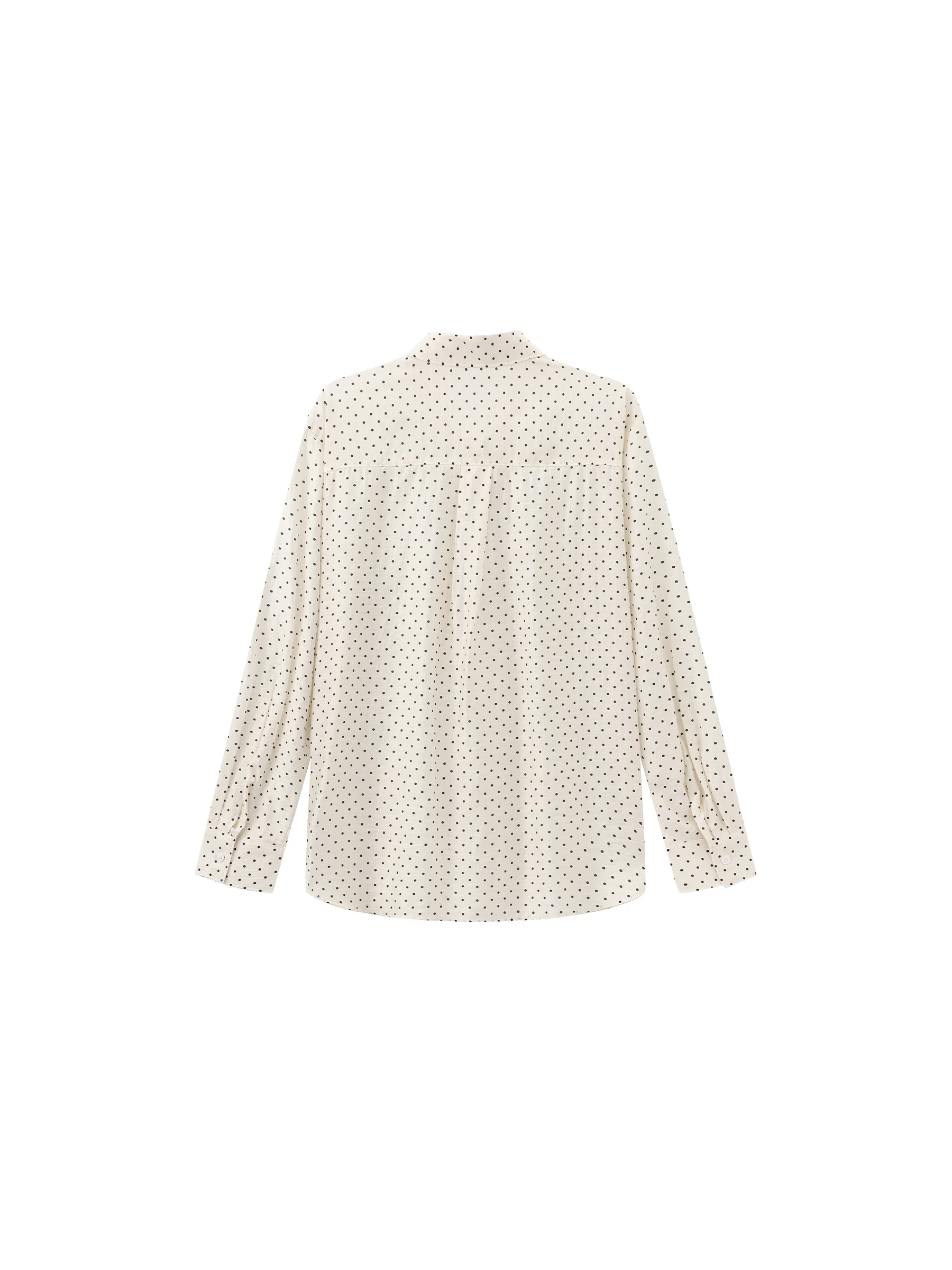 CUBIC Lyocell Polka Dot Shirt - Image 8