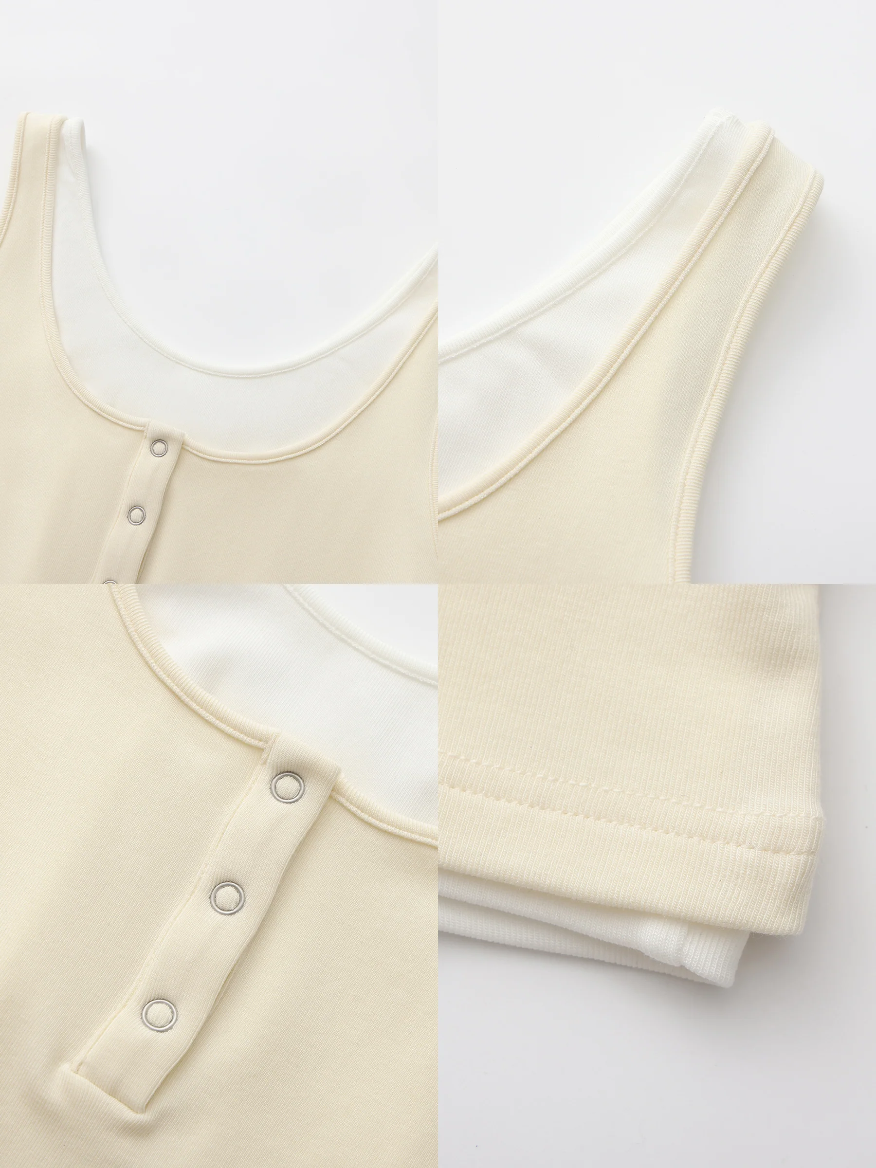 CUBIC Lyocell Two-Piece Vest - Image 10
