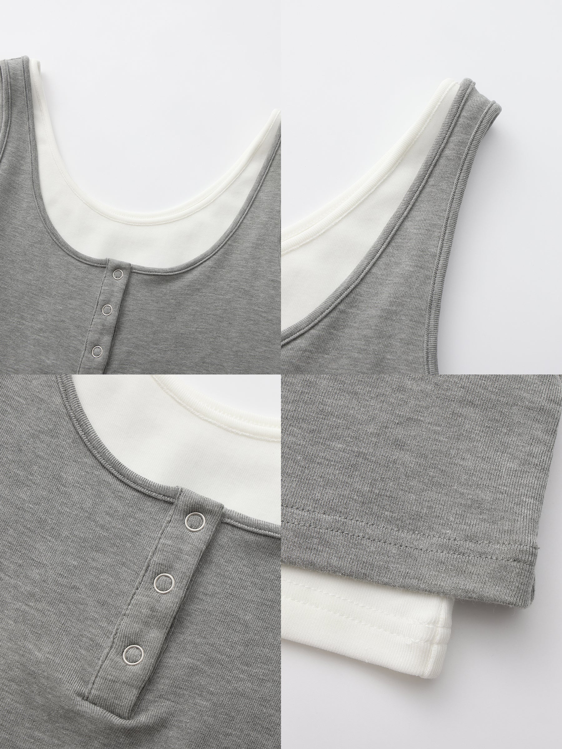 CUBIC Lyocell Two-Piece Vest - Image 11