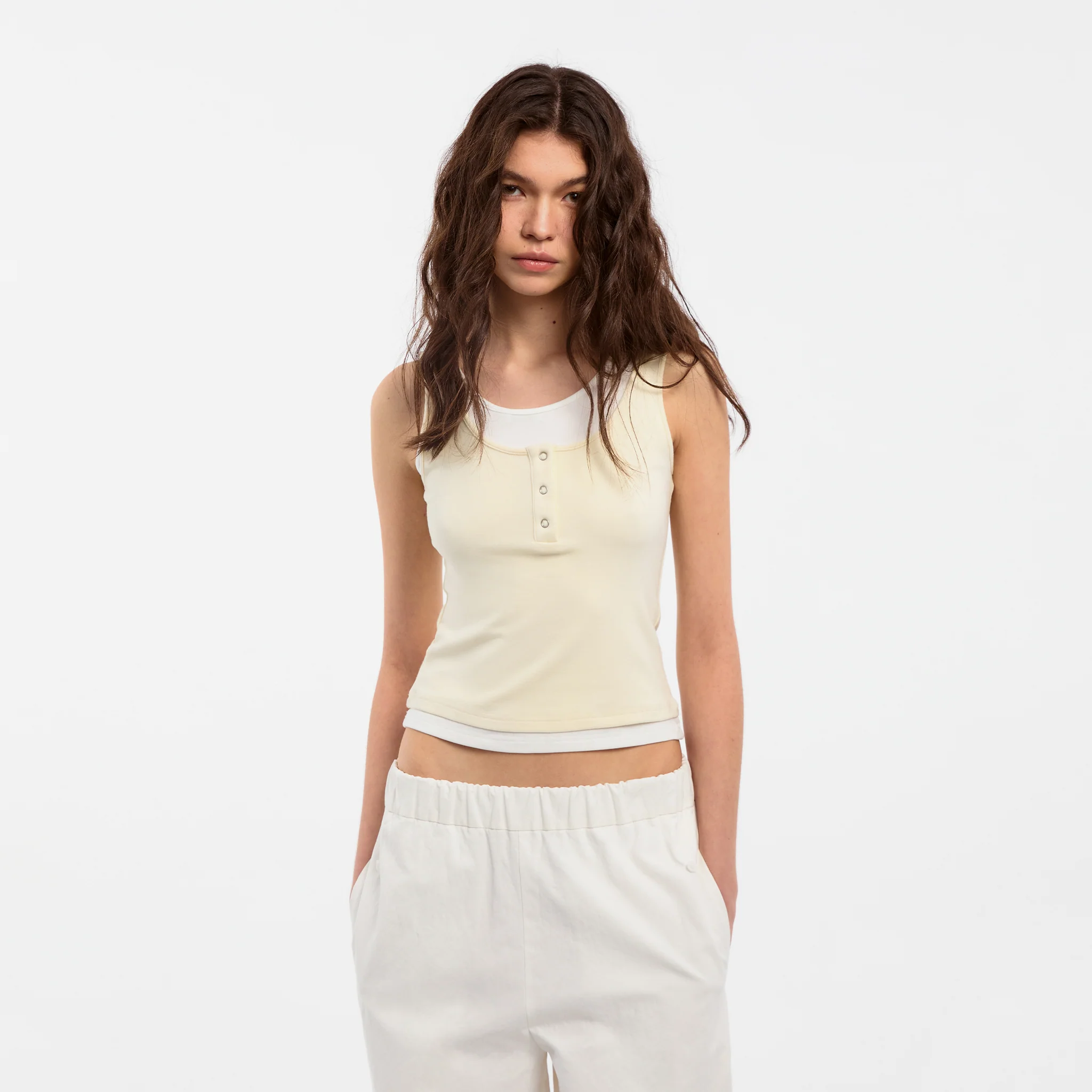 CUBIC Lyocell Two-Piece Vest - Image 3