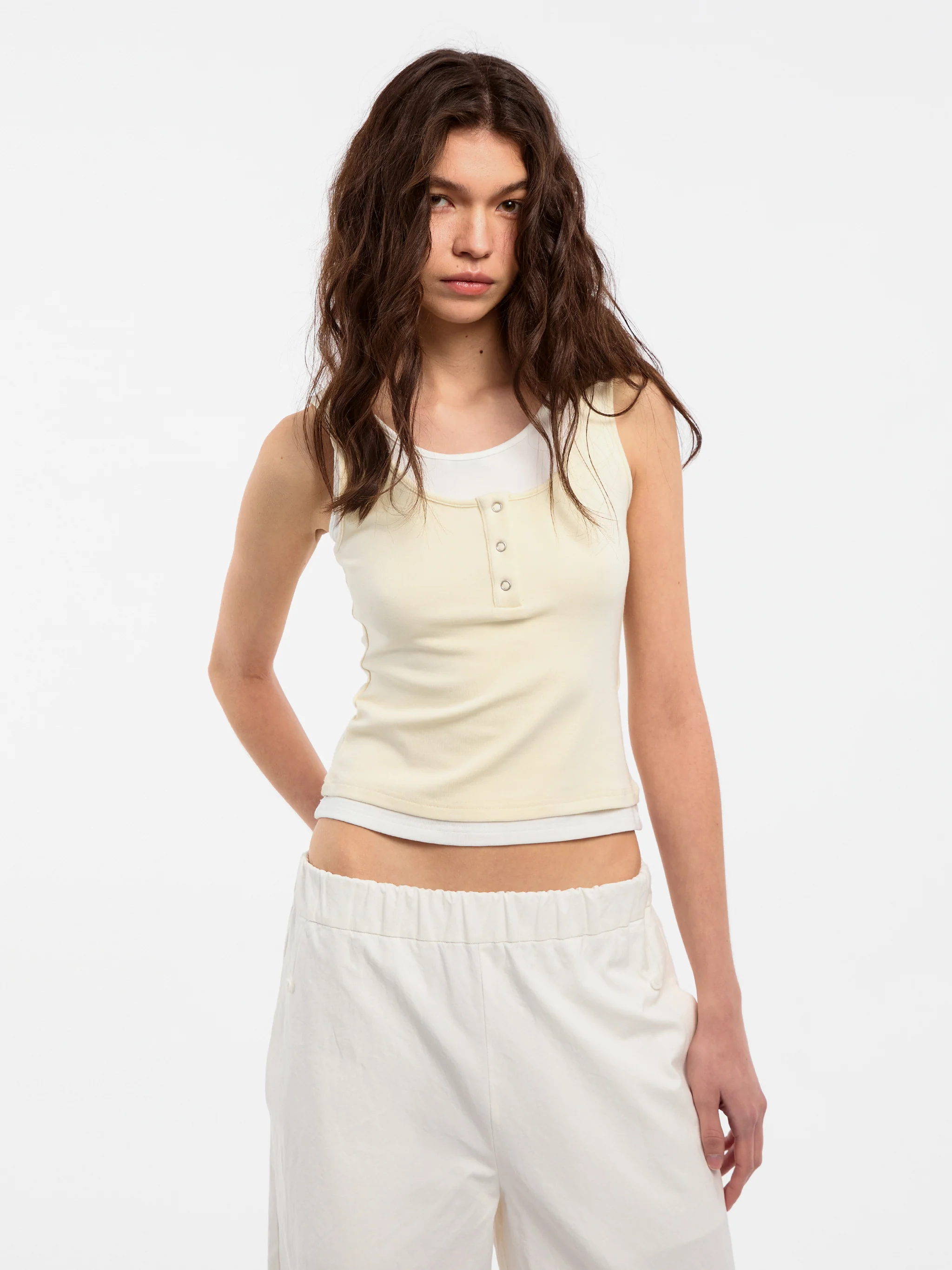 CUBIC Lyocell Two-Piece Vest - Image 5