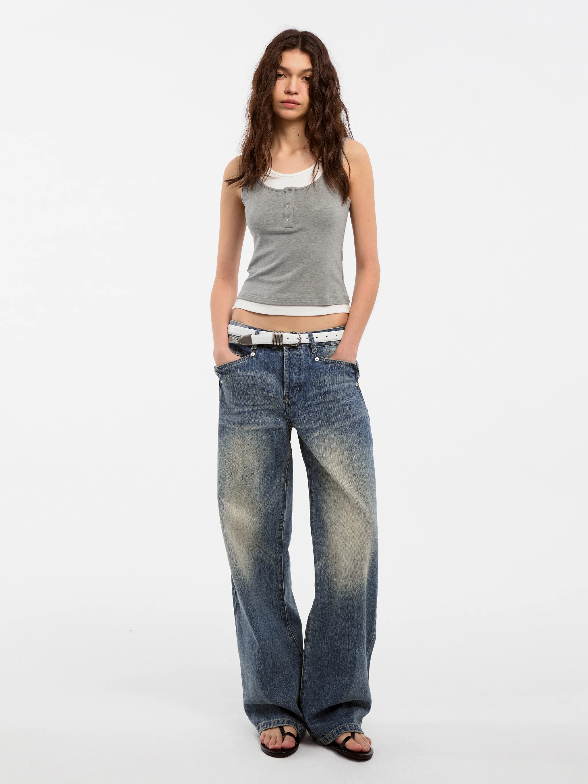 CUBIC Lyocell Two-Piece Vest - Image 8