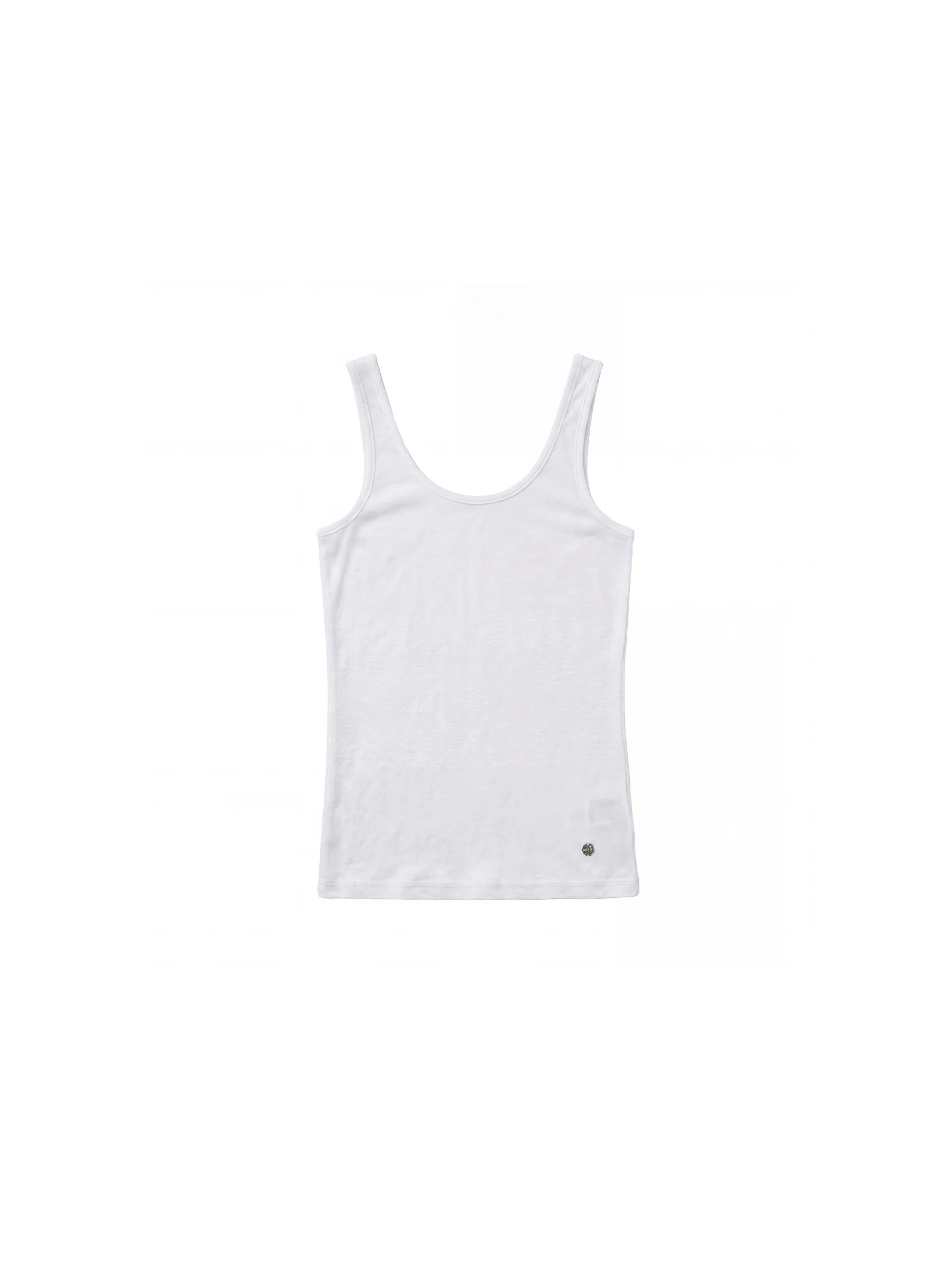 CUBIC Lyocell Wool Blend U-Neck Fitted Tank - Image 19