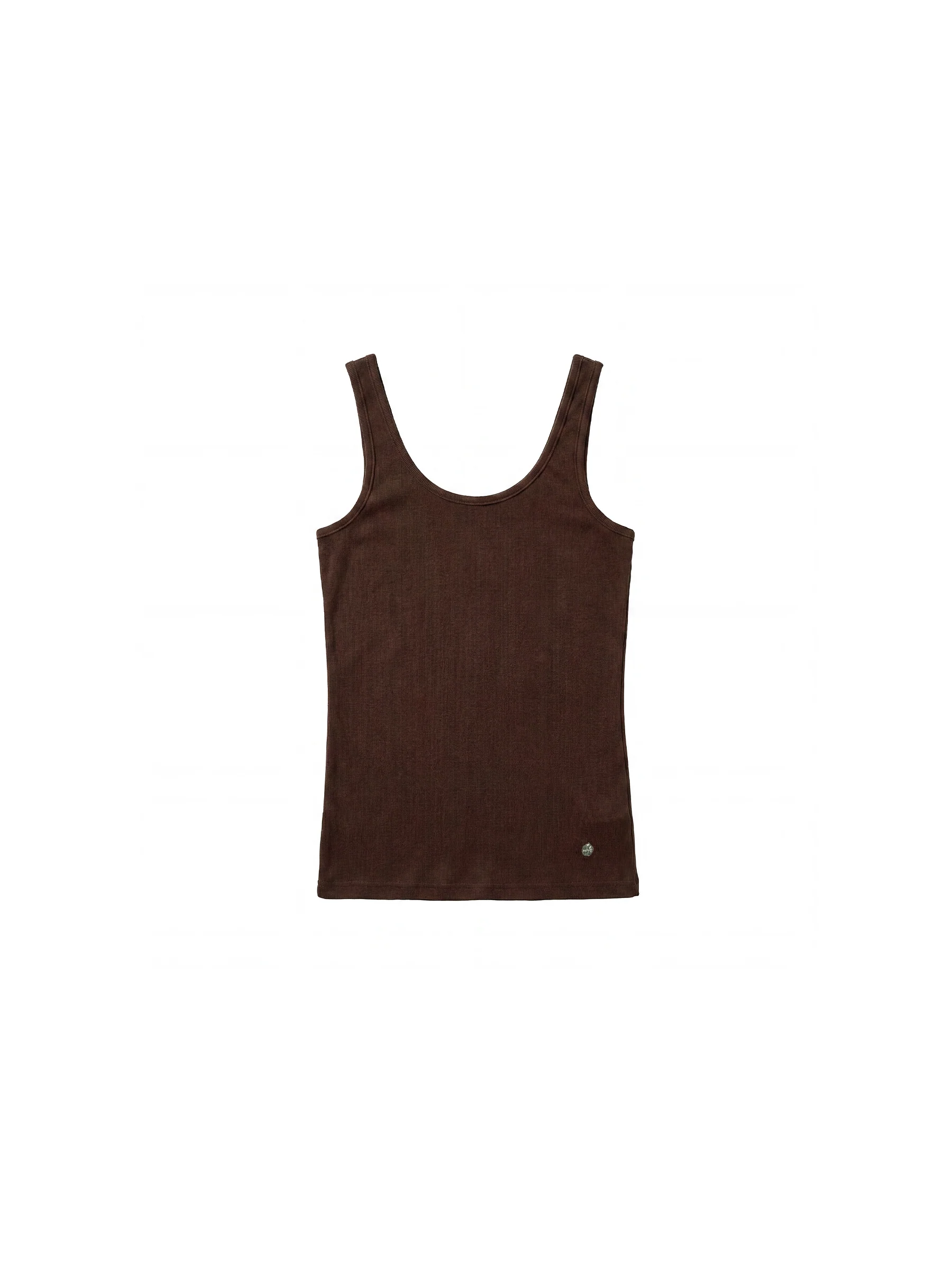 CUBIC Lyocell Wool Blend U-Neck Fitted Tank - Image 21