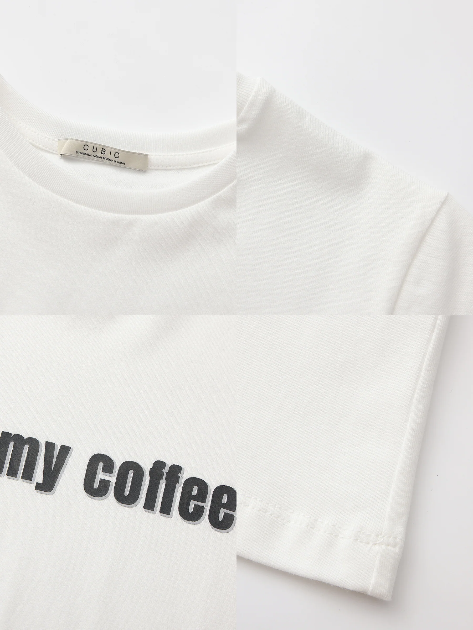 CUBIC 'I need my coffee' T-Shirt - Image 26