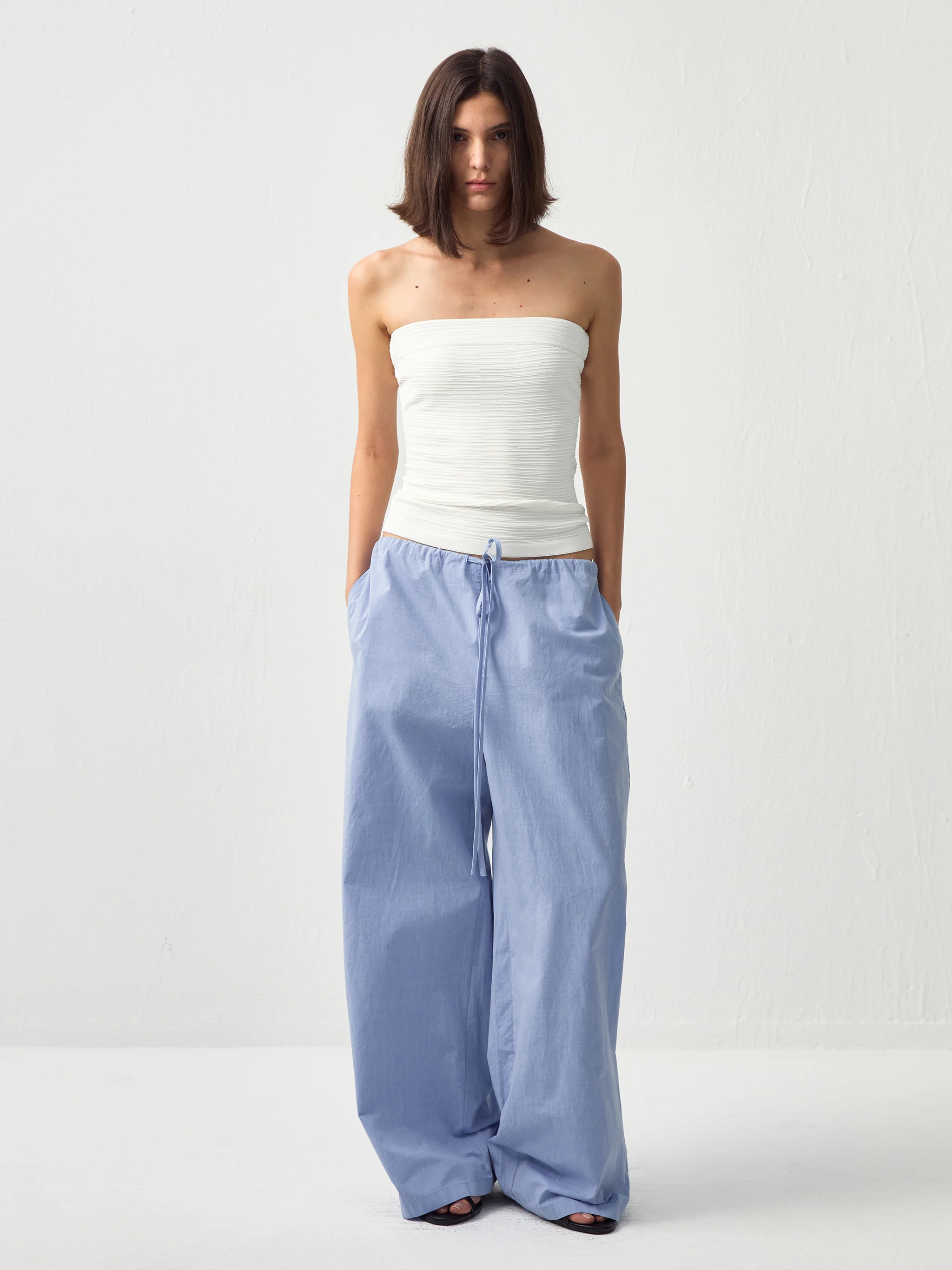 CUBIC Relaxed Straight-Leg Cotton Trousers - Image 5