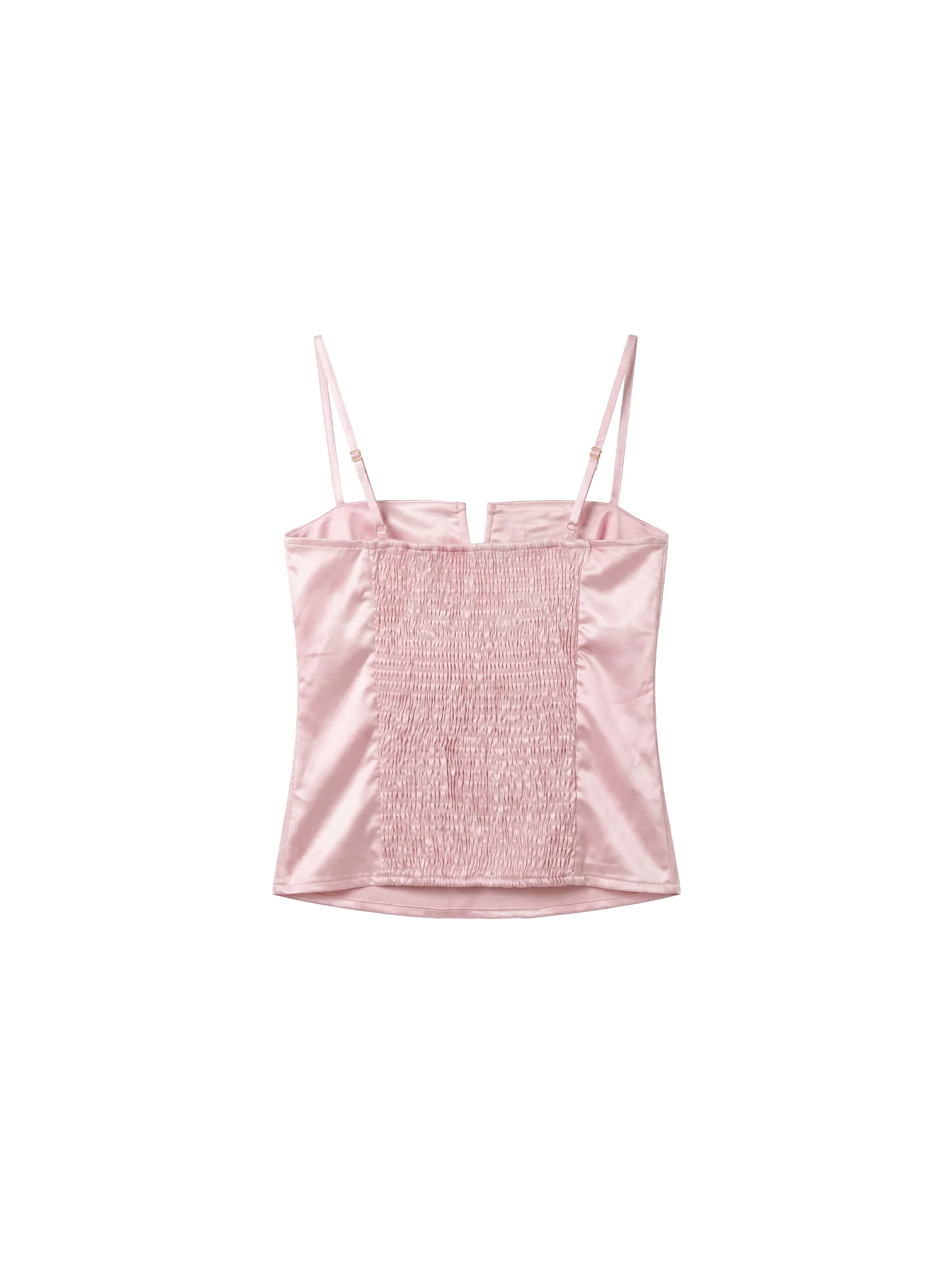 CUBIC Satin Notch Neck Camisole Top - Image 16