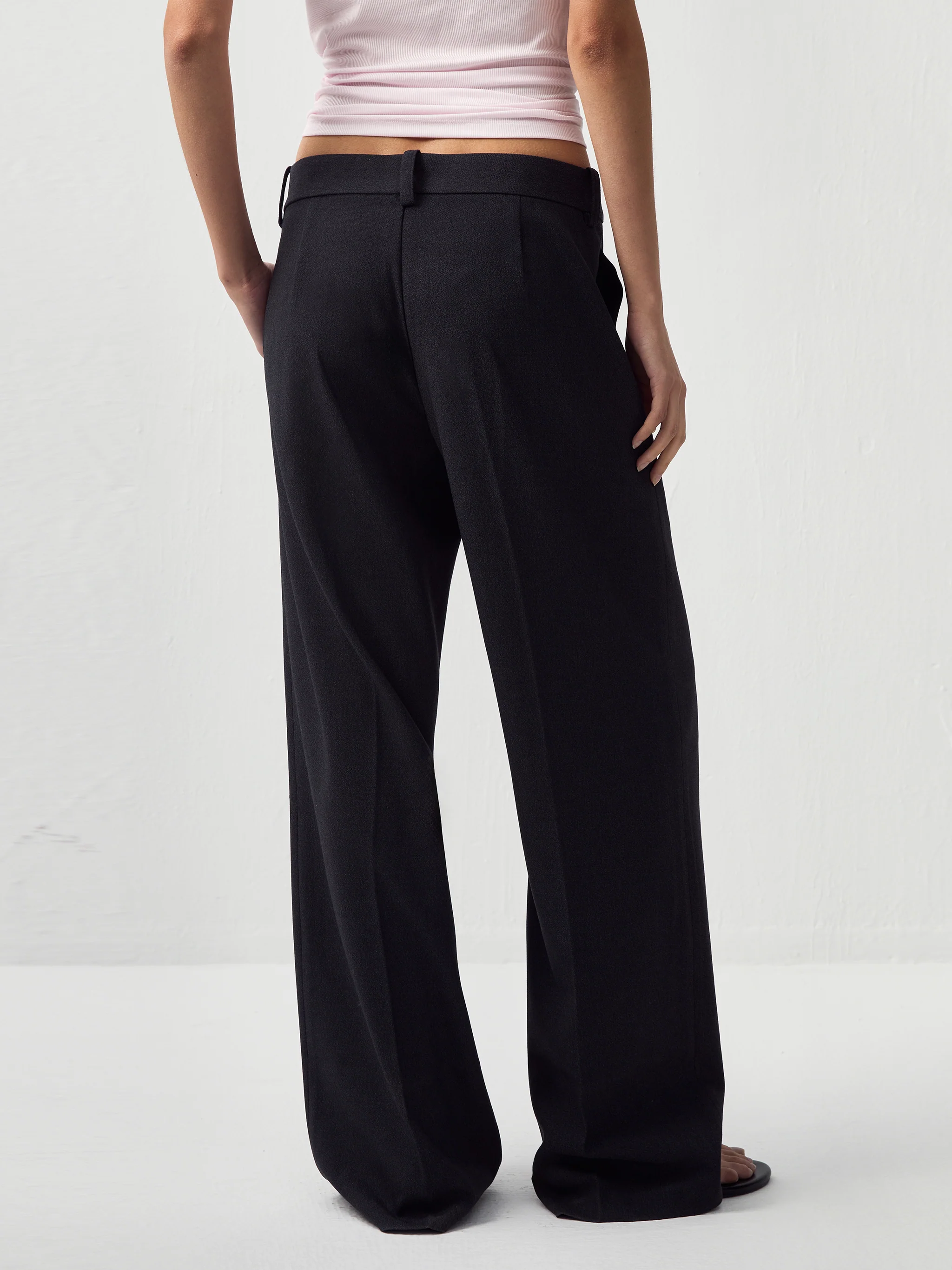 CUBIC Straight Leg Casual Suit Trousers - Image 6