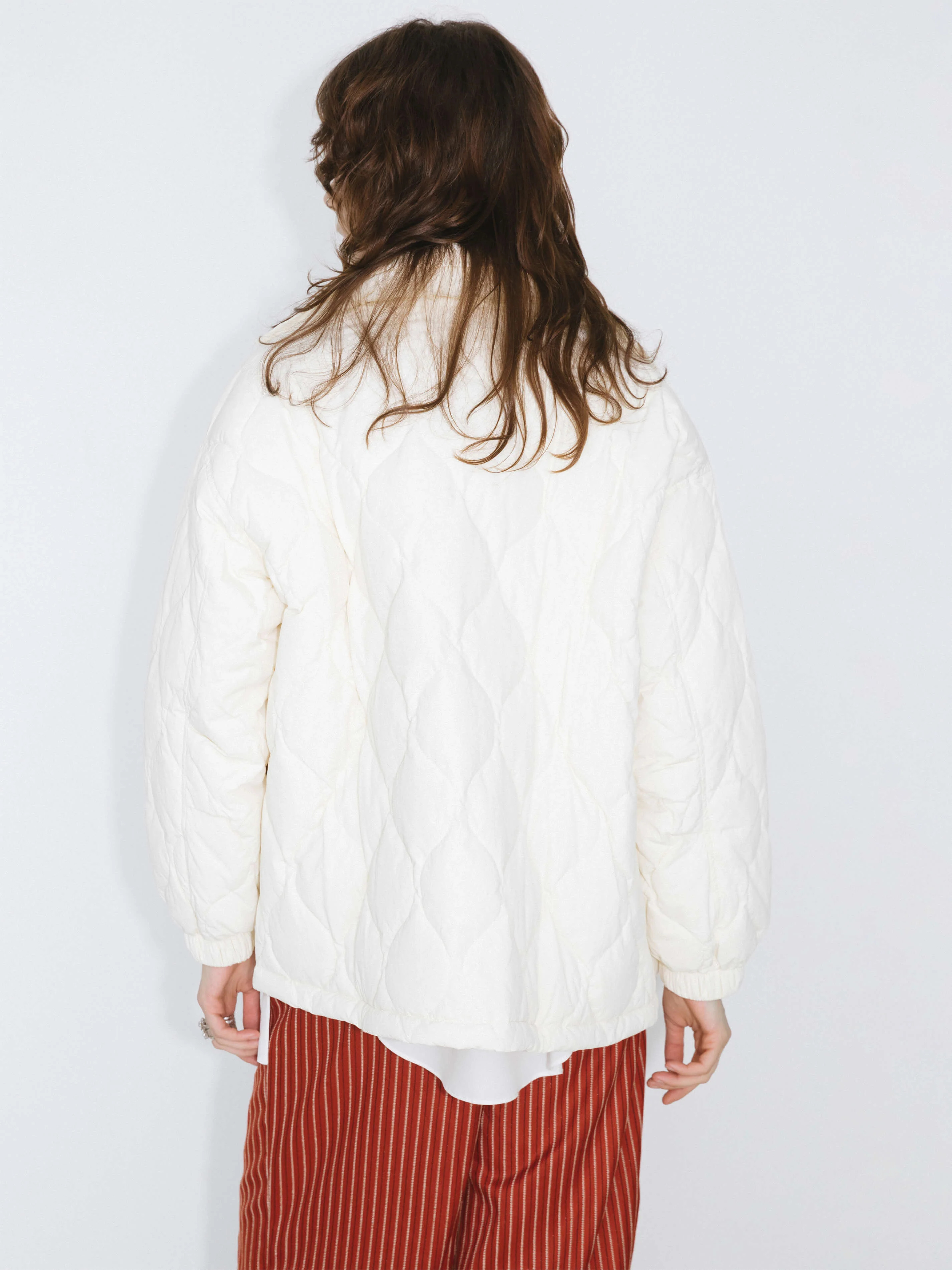Diamond Padded Short Puffer Jacket - Image 12