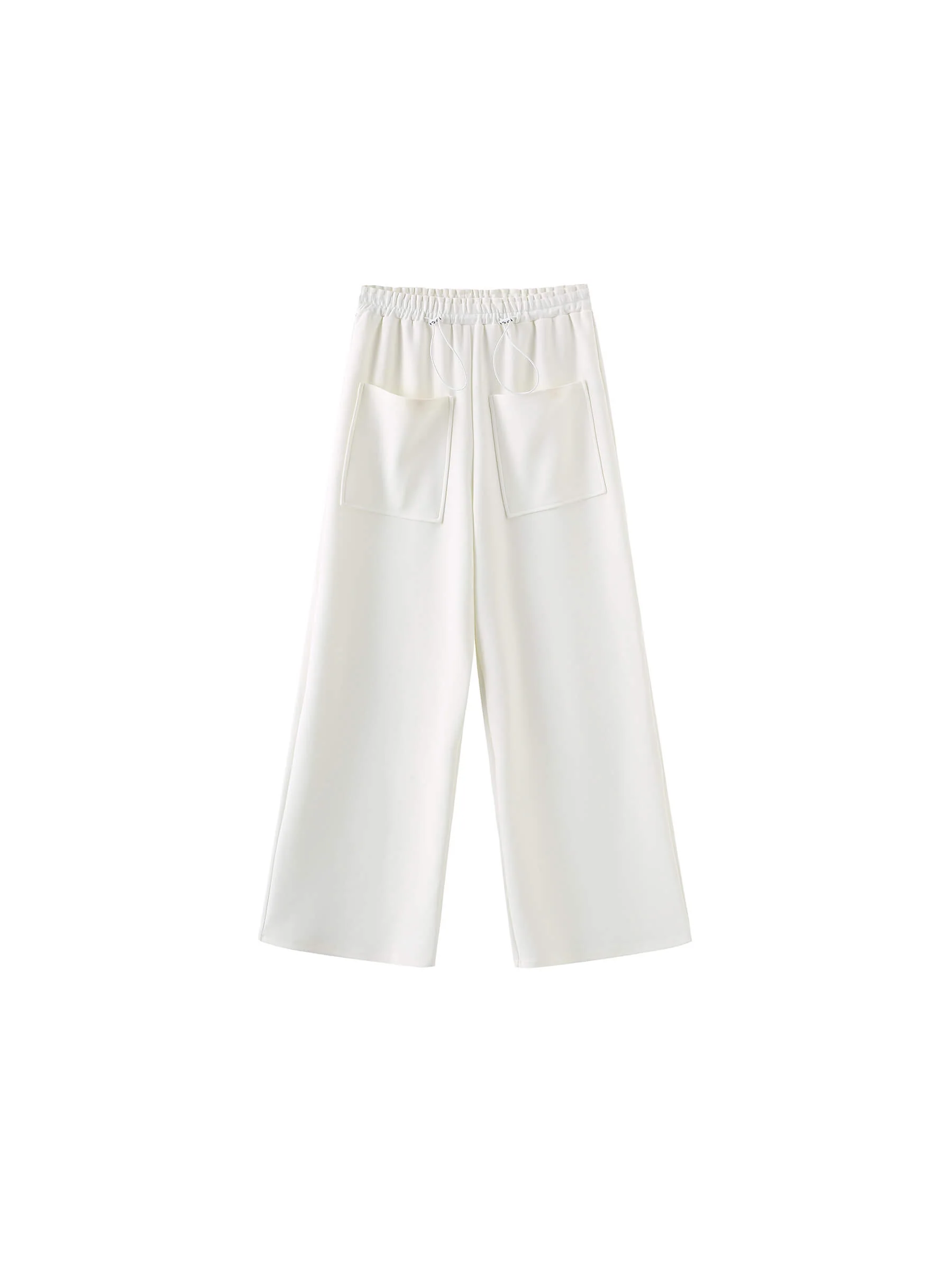 Double Drawstring Wide Leg Trousers - Image 17