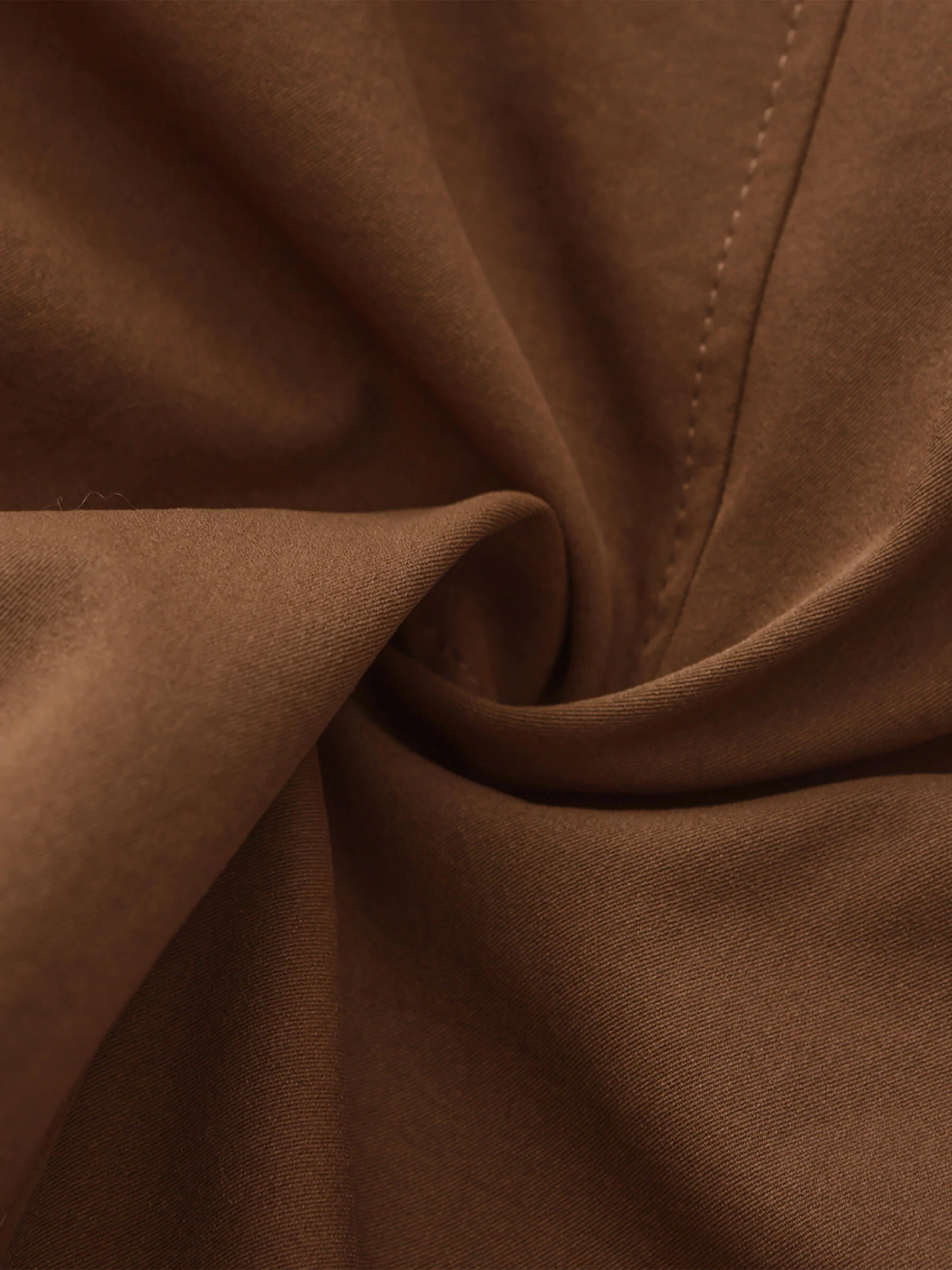ONE BY CUBIC Double-Layer Long Trench Coat Style Down Coat - Image 11