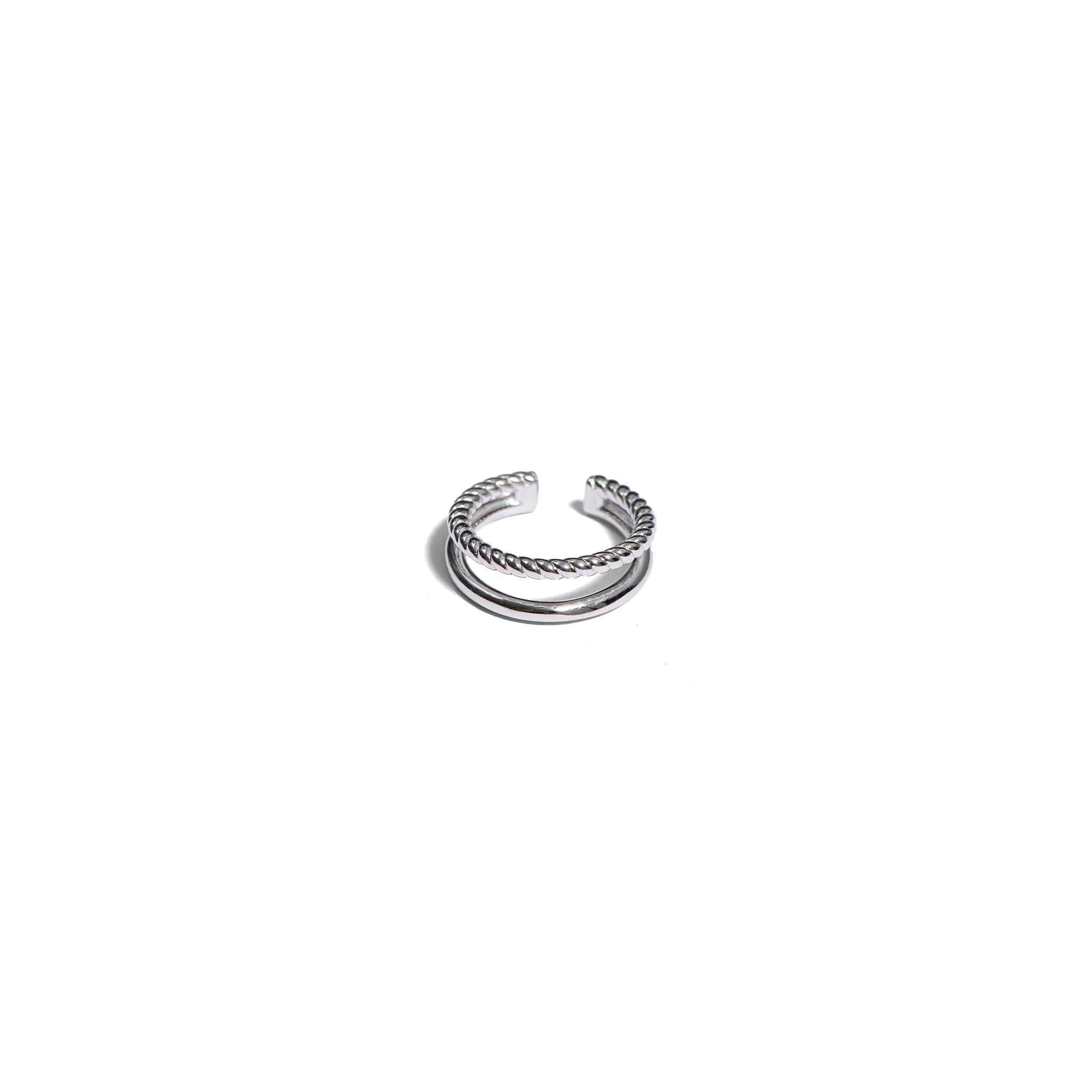 Double-Twist Open Ring - Image 3