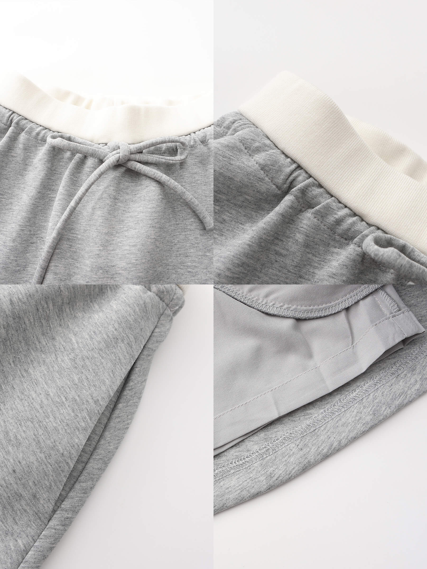Drawstring Waist A-line Sweat Skirt - Image 19