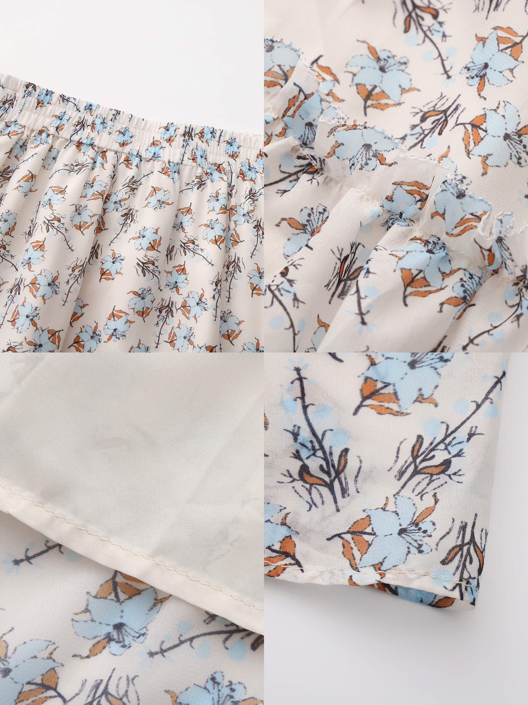 Floral Print Maxi Skirt - Image 10