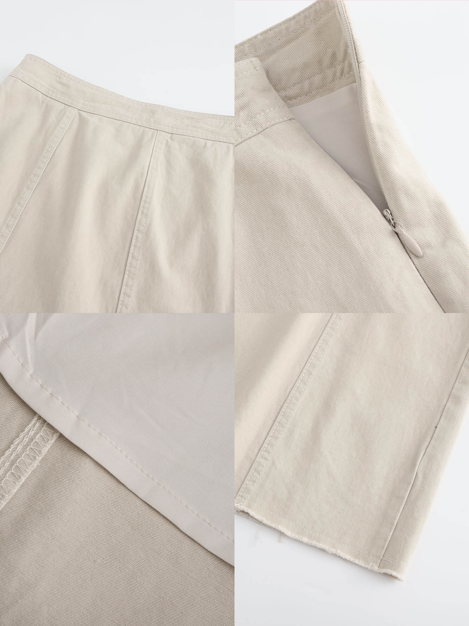 Frayed Denim Maxi Skirt - Image 10