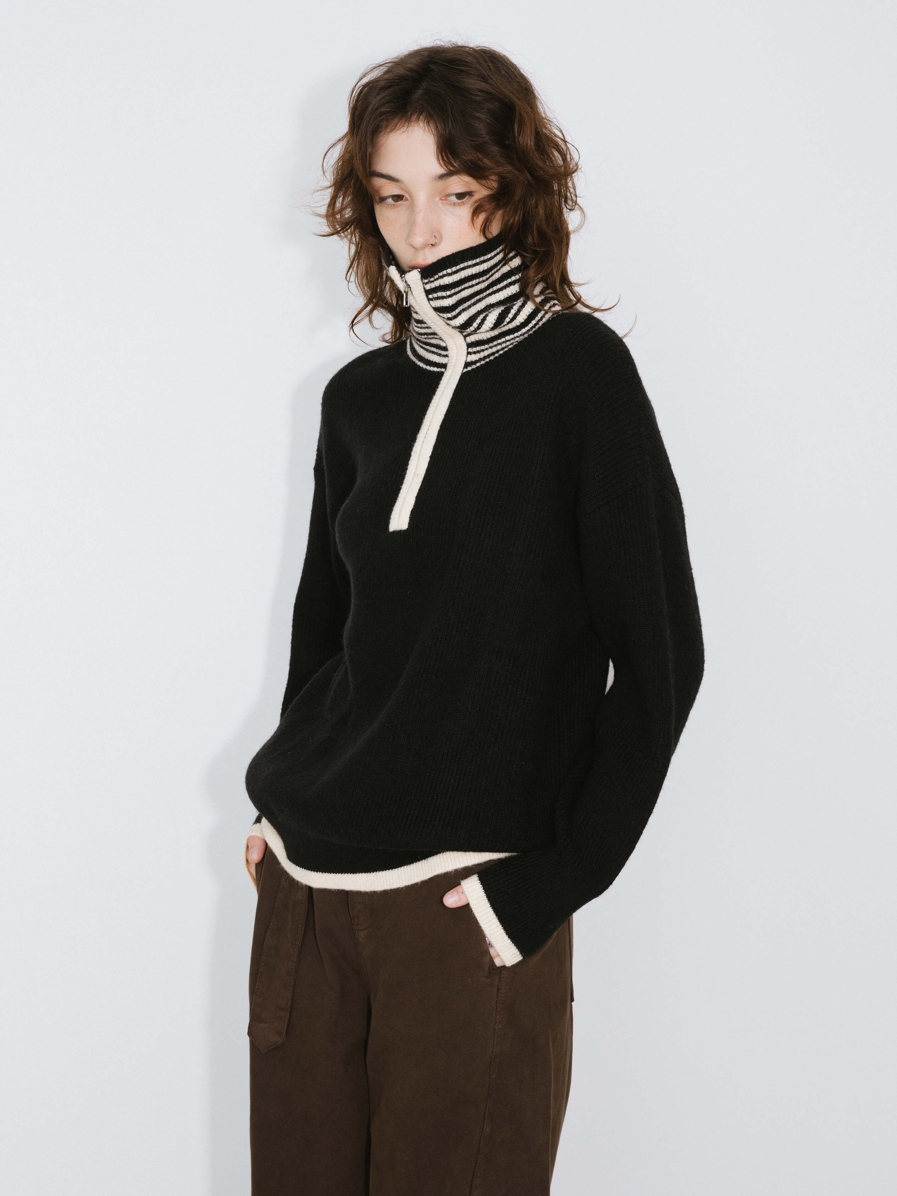 Half-Zip Sweater - Image 3