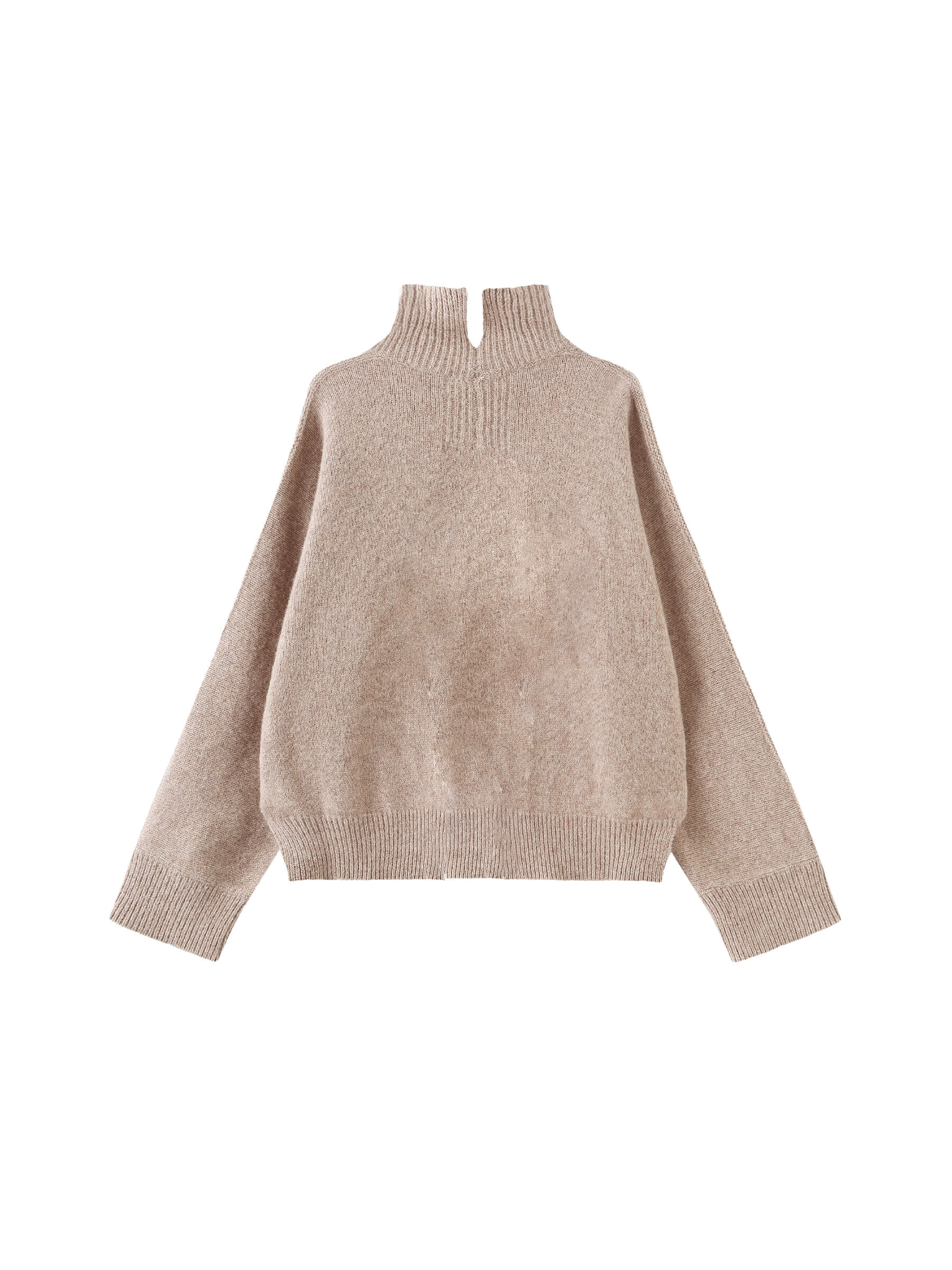High Neck Sheep Wool Sweater - Image 20
