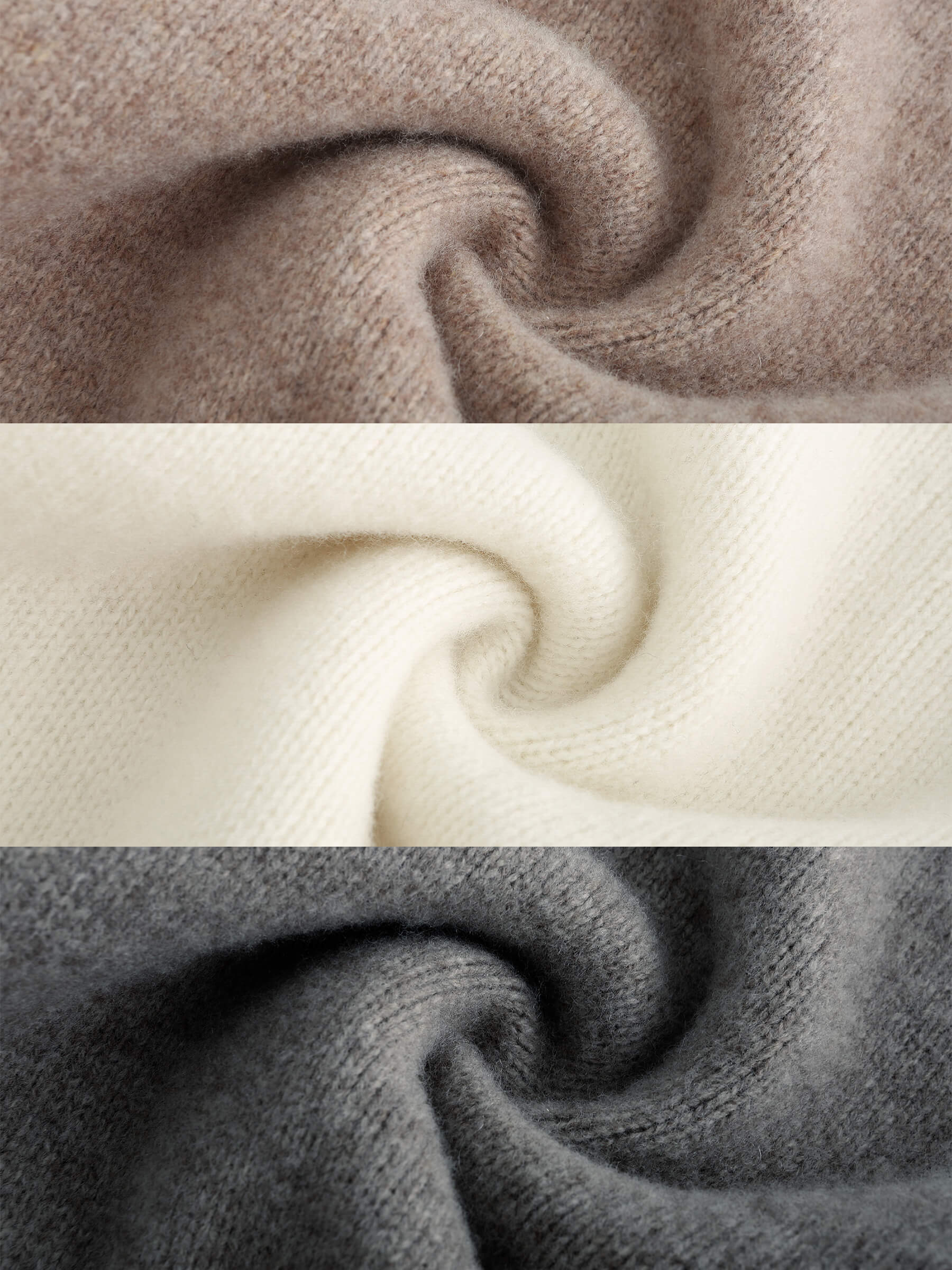 High Neck Sheep Wool Sweater - Image 28