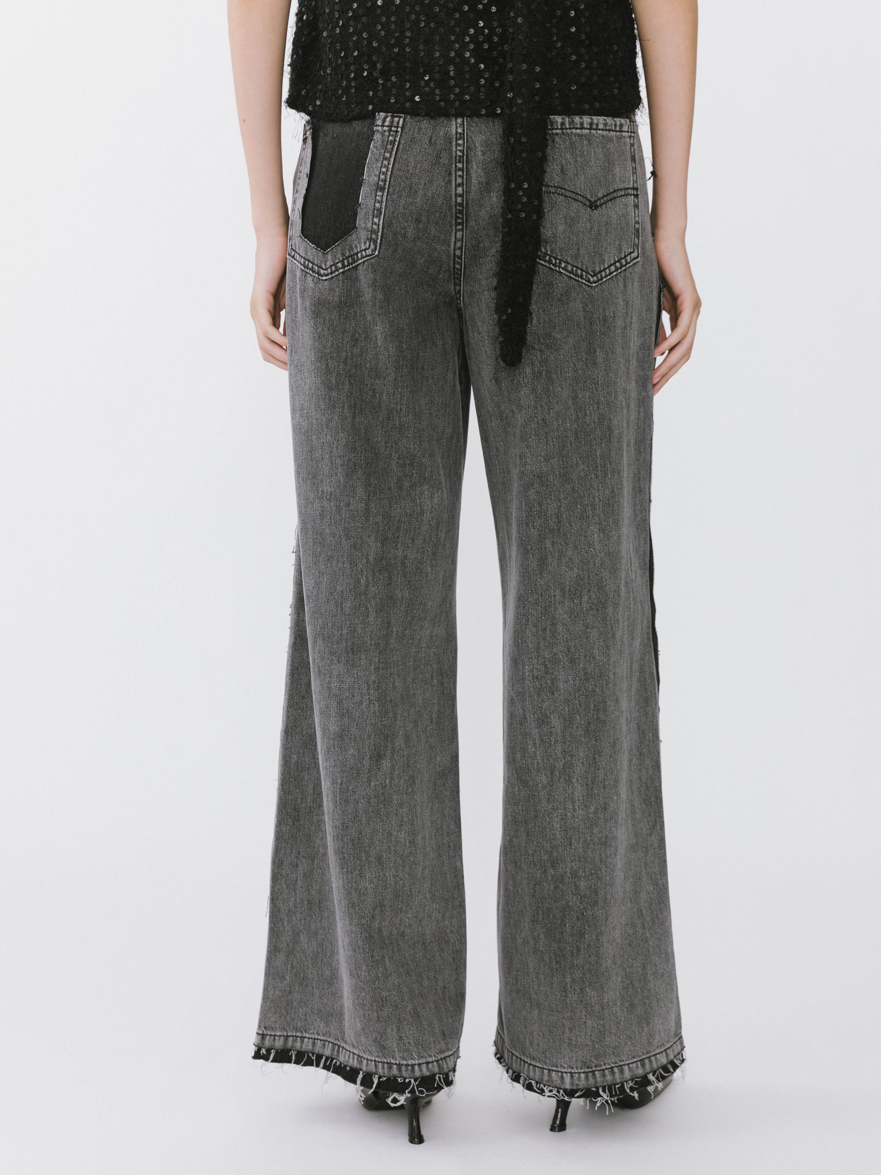 High Waist Barrel Leg Jeans - Image 14