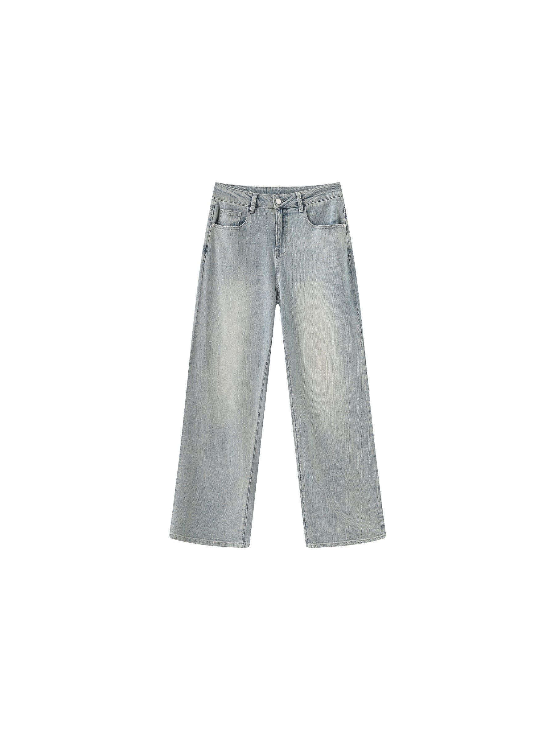 High Waisted Wide Leg Jeans - Image 12
