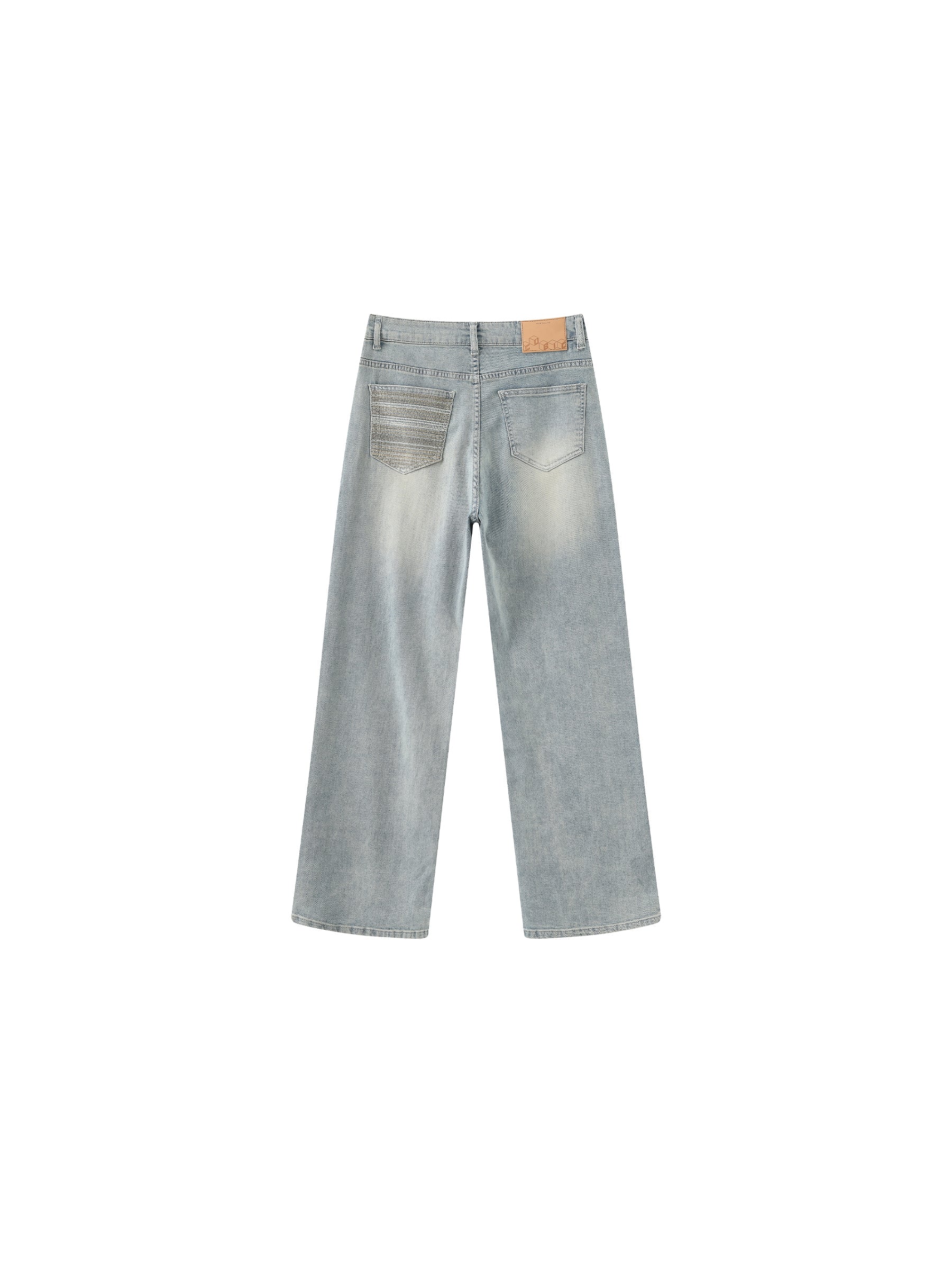 High Waisted Wide Leg Jeans - Image 13