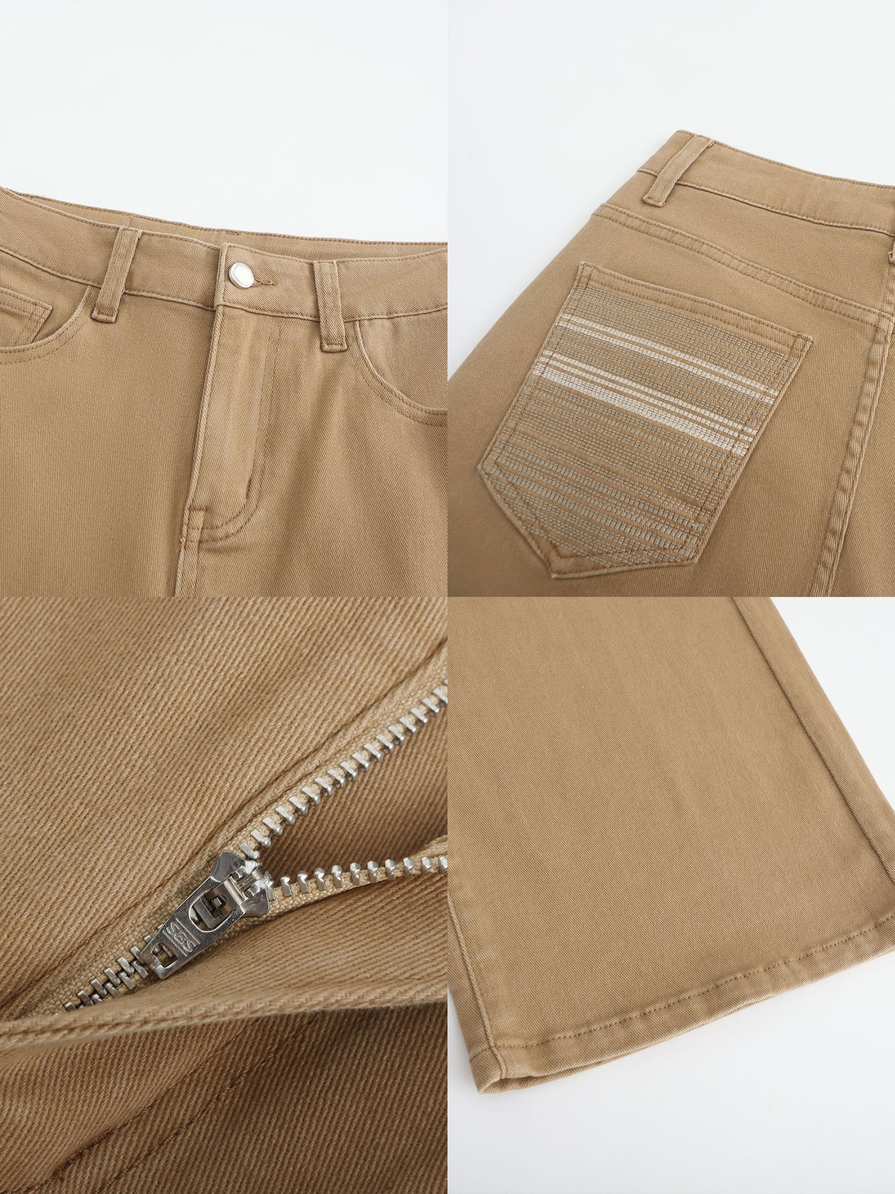 High Waisted Wide Leg Jeans - Image 14