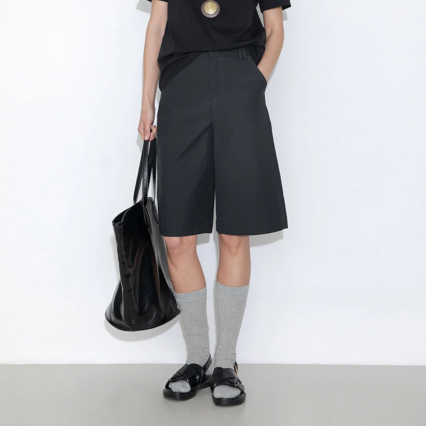 Knee-Length Casual Trousers - Image 7