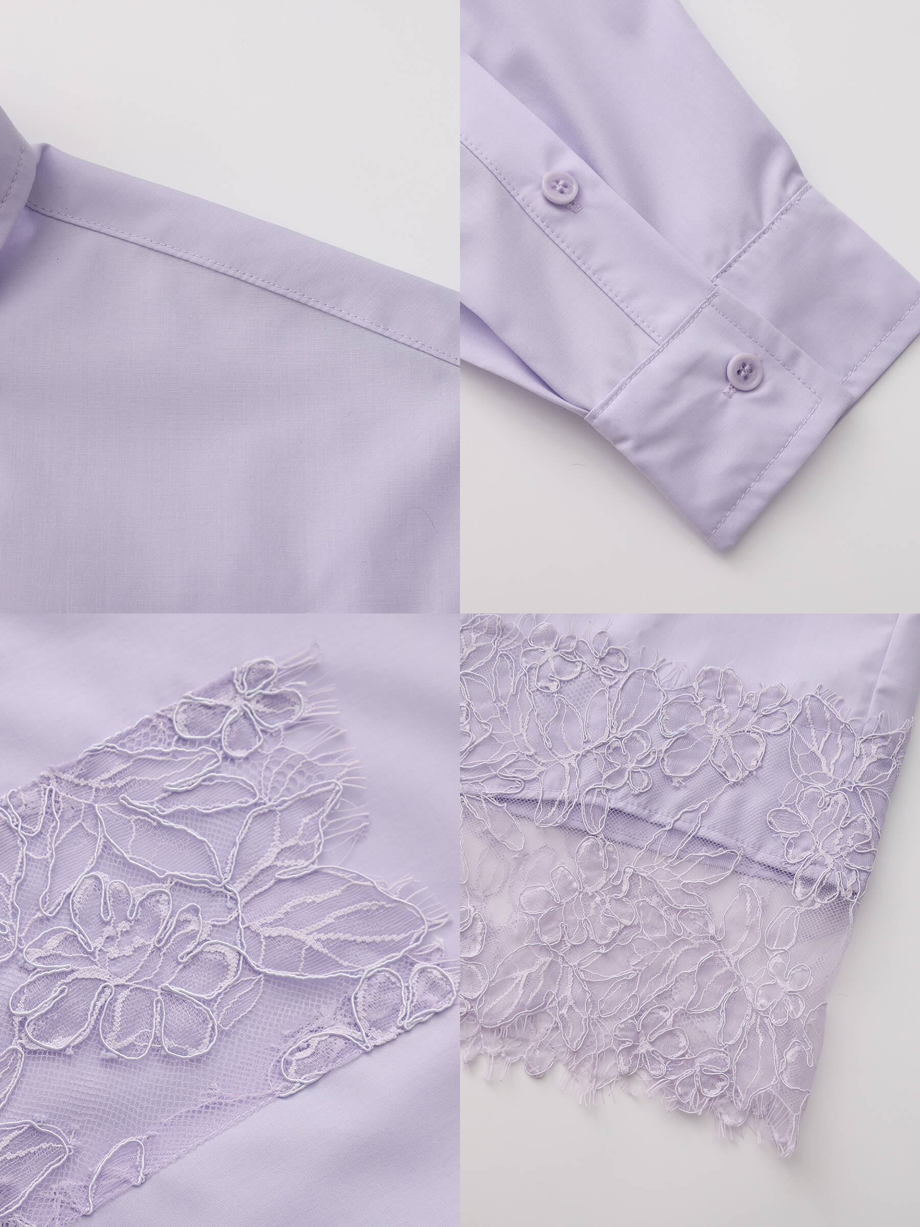 Lace Panel Shirt - Image 21