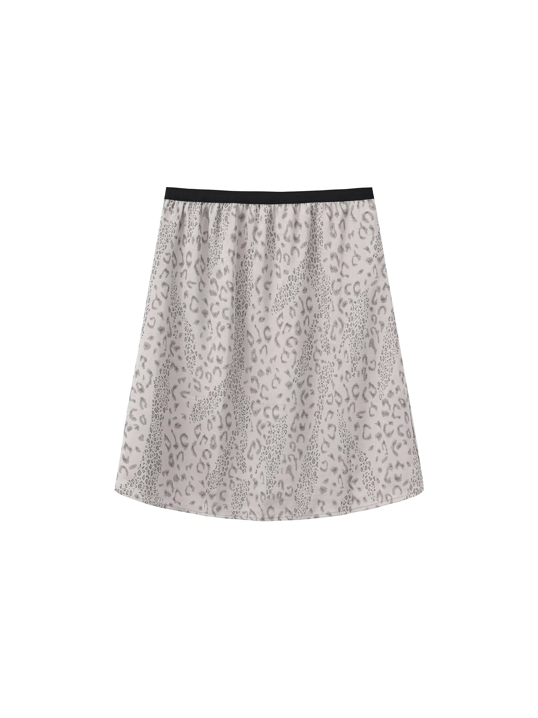 Leopard Print Straight Midi Skirt - Image 7