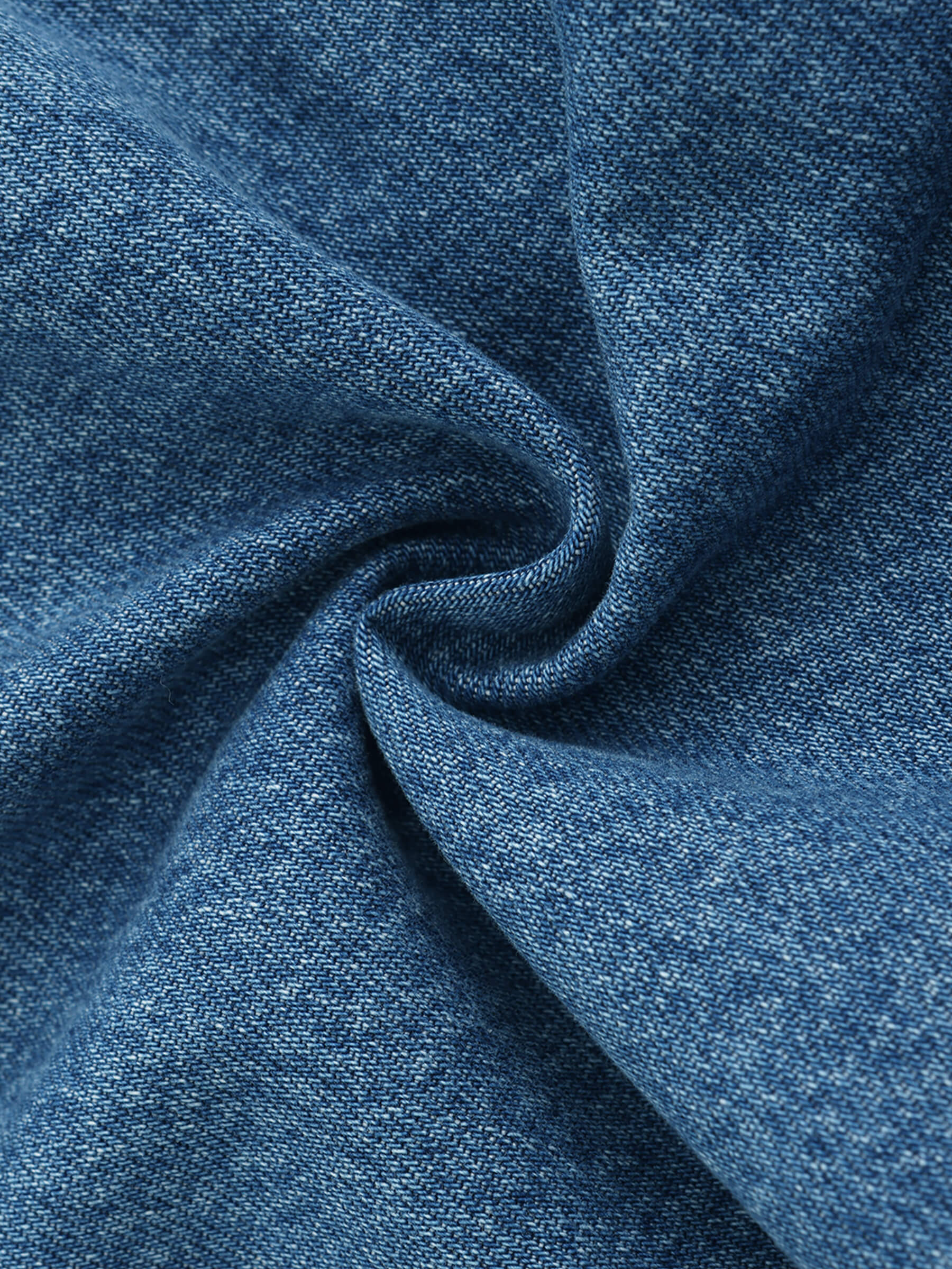 Light Blue Short Denim Jacket - Image 9