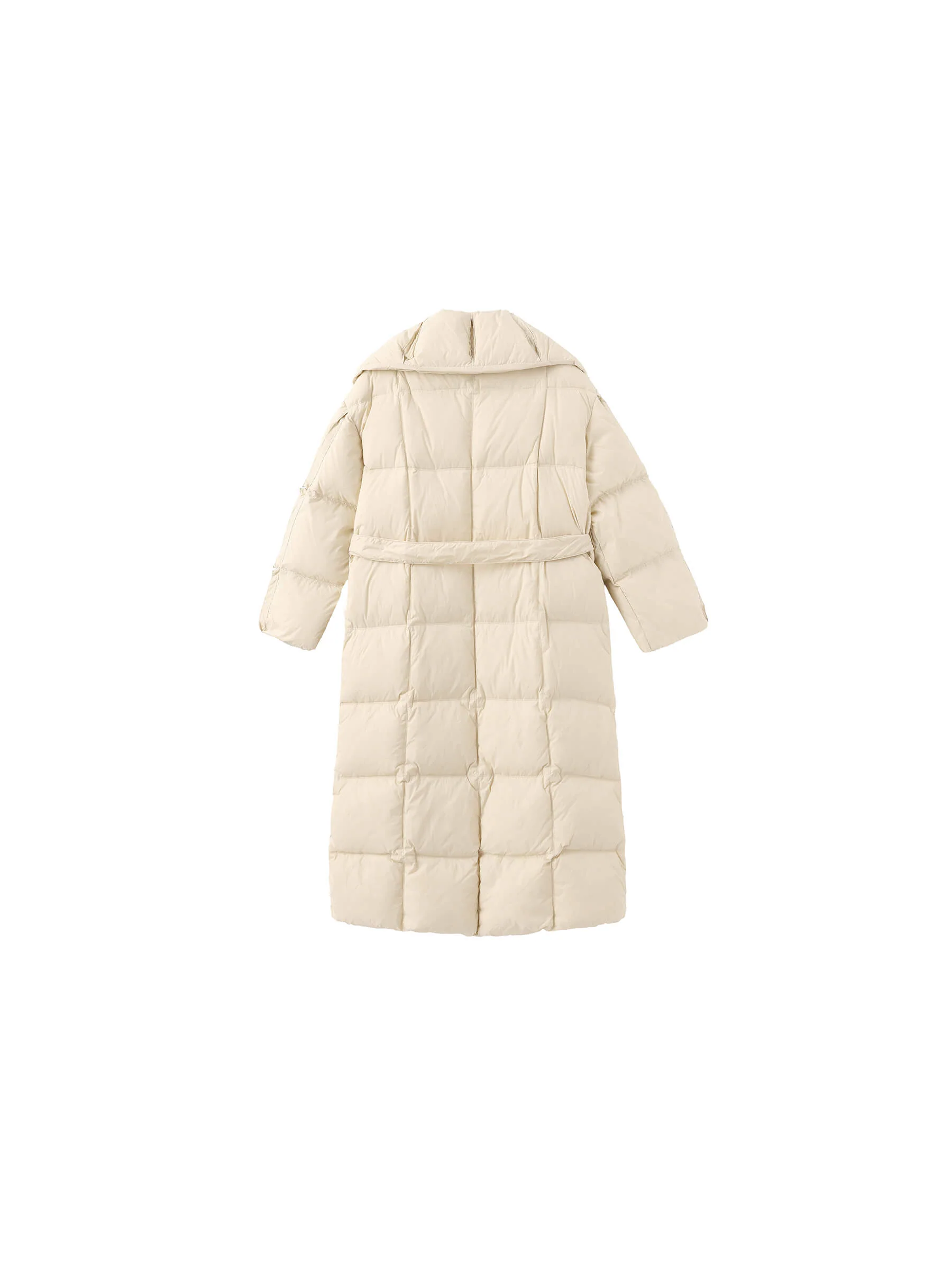 Long Boxy Down Coat - Image 16