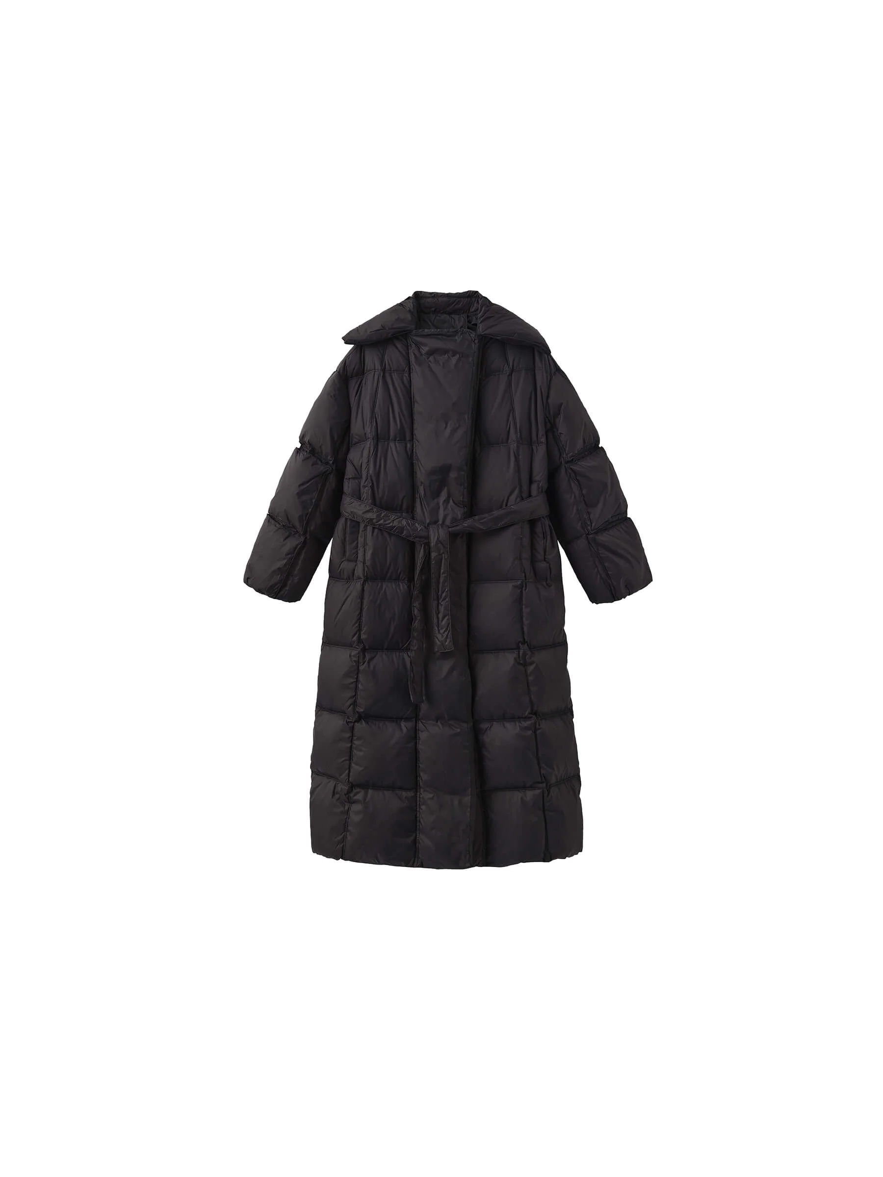 Long Boxy Down Coat - Image 17