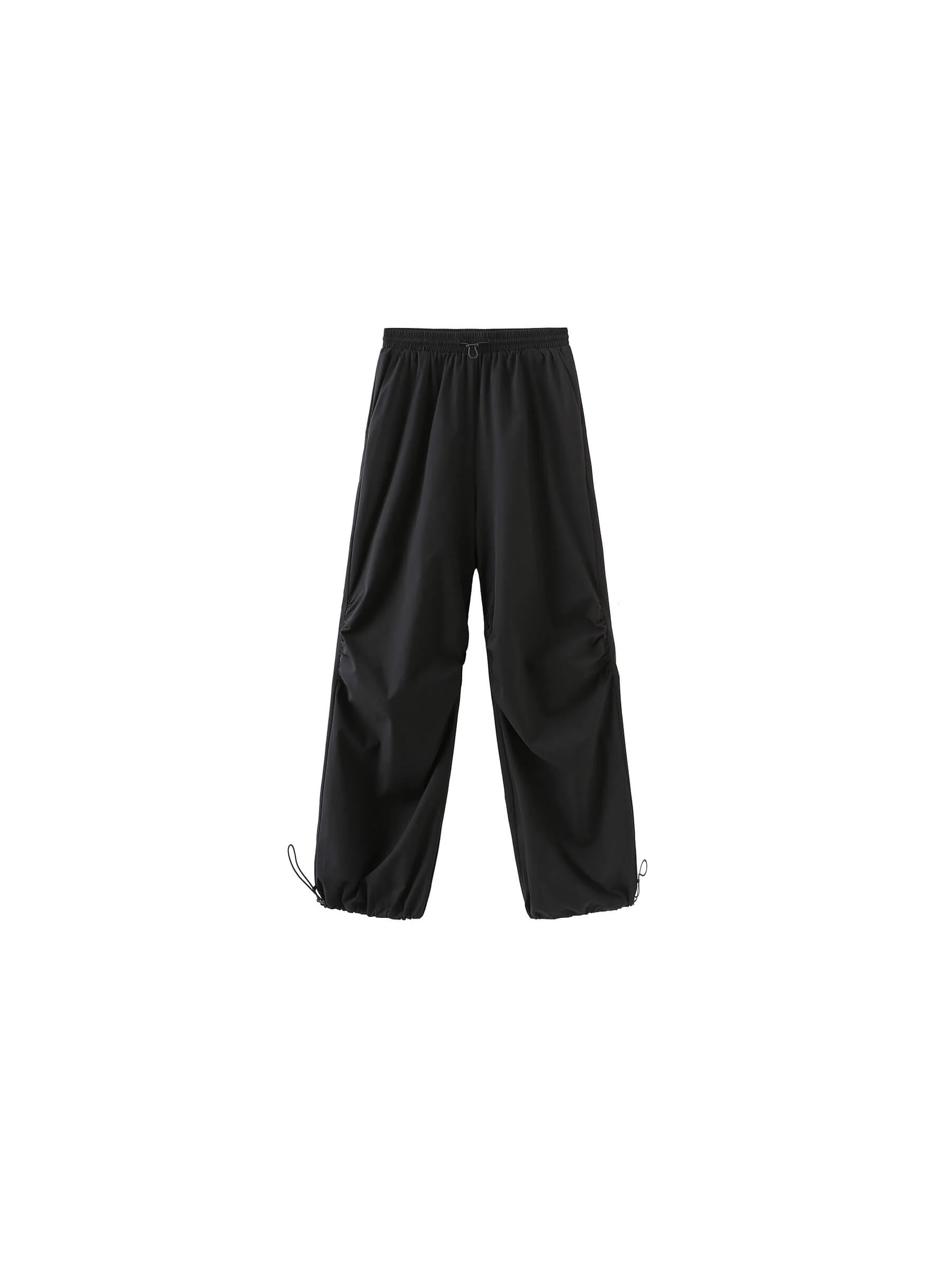 Loose Parachute Trousers with Elastic Waist - Image 26