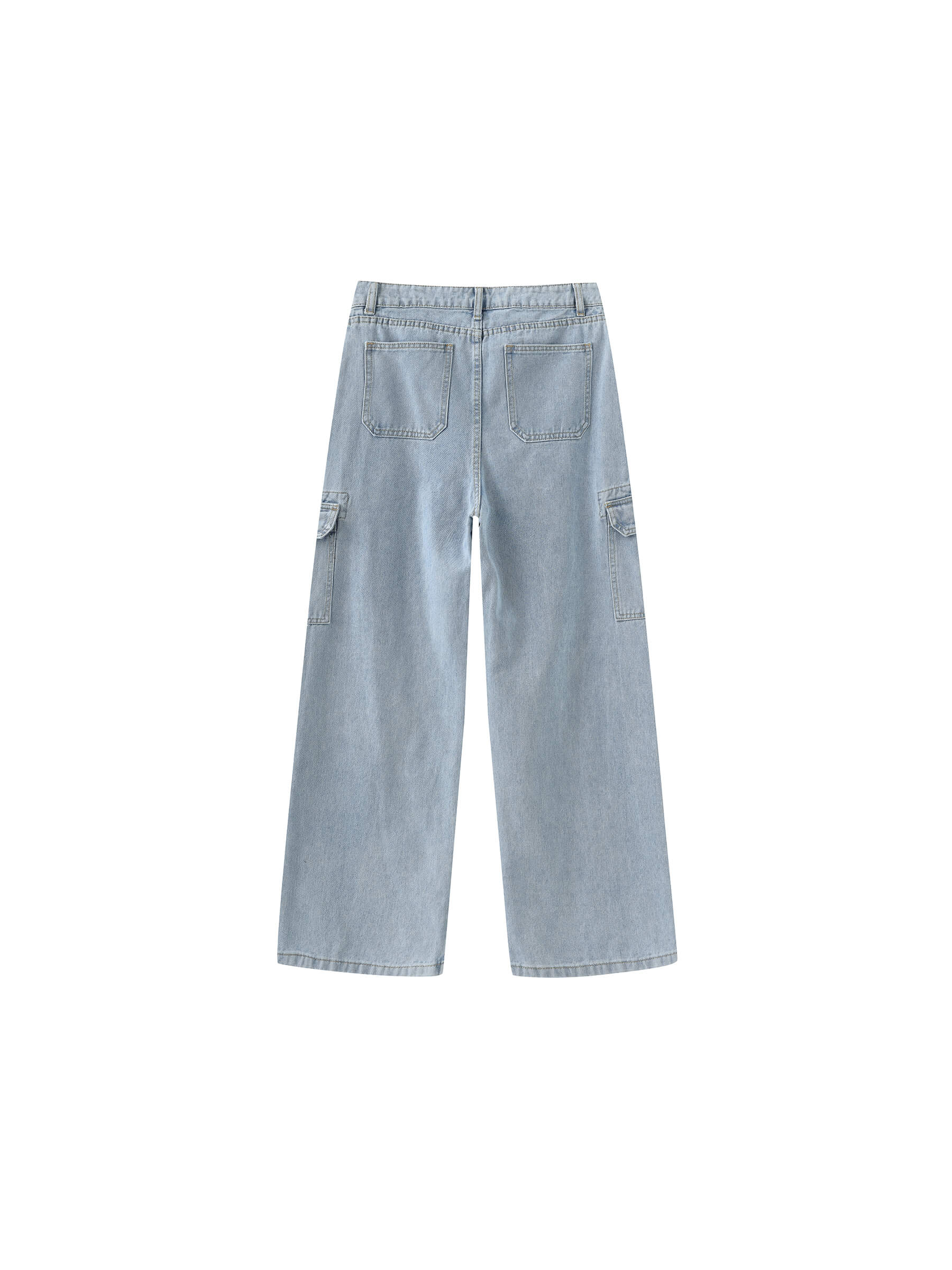 Low Waist Cargo Jeans - Image 14