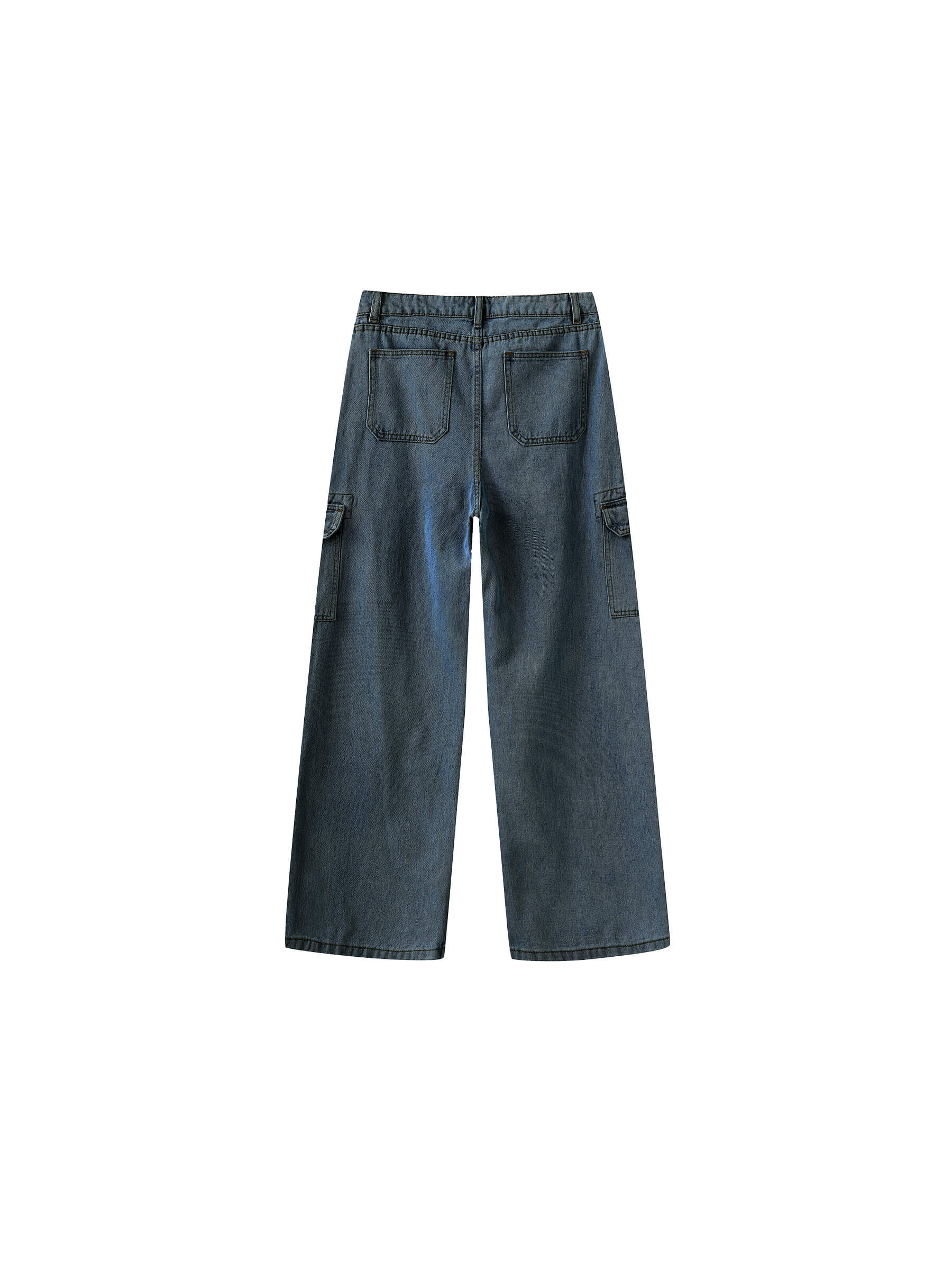 Low Waist Cargo Jeans - Image 16