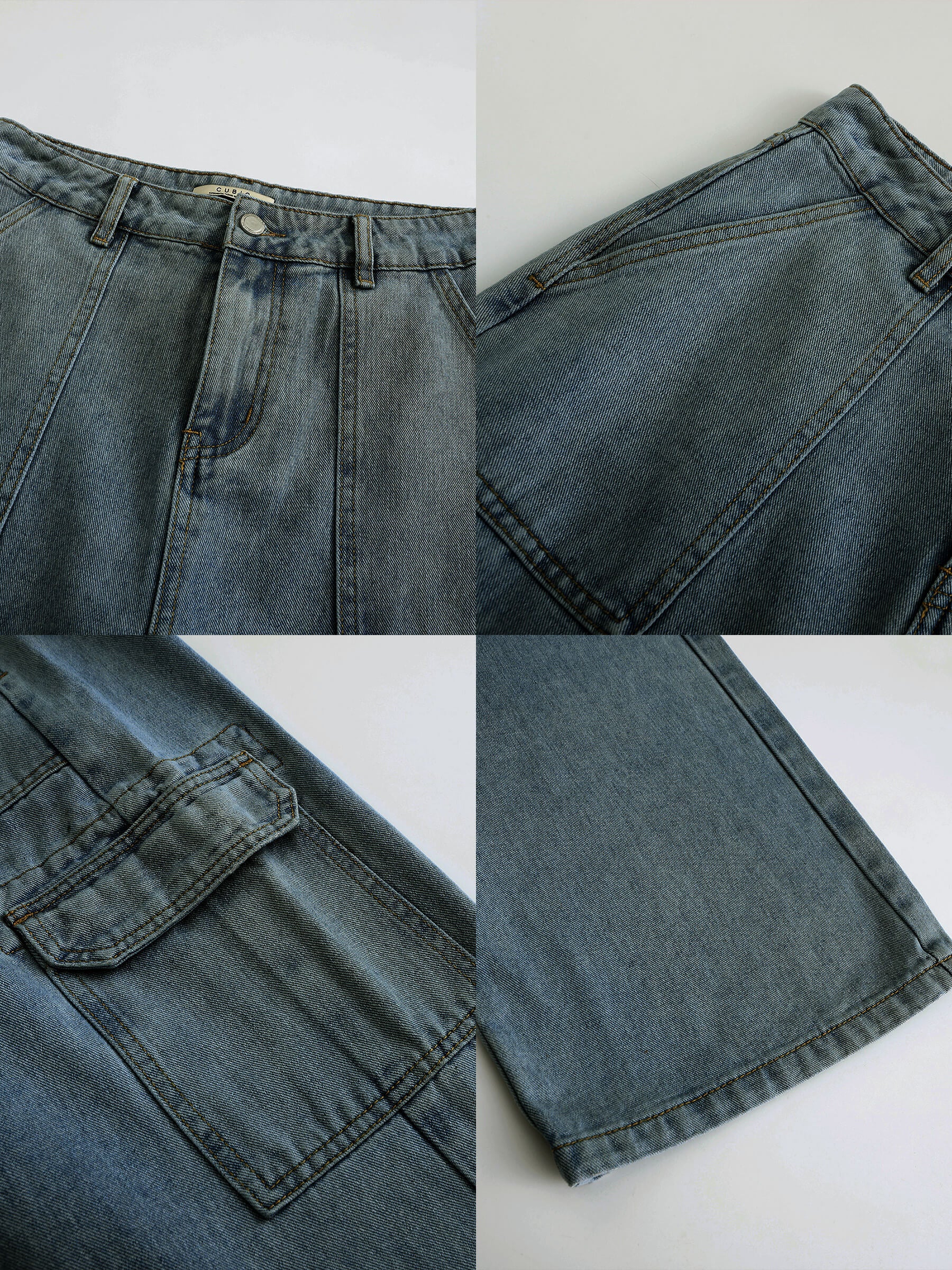 Low Waist Cargo Jeans - Image 18