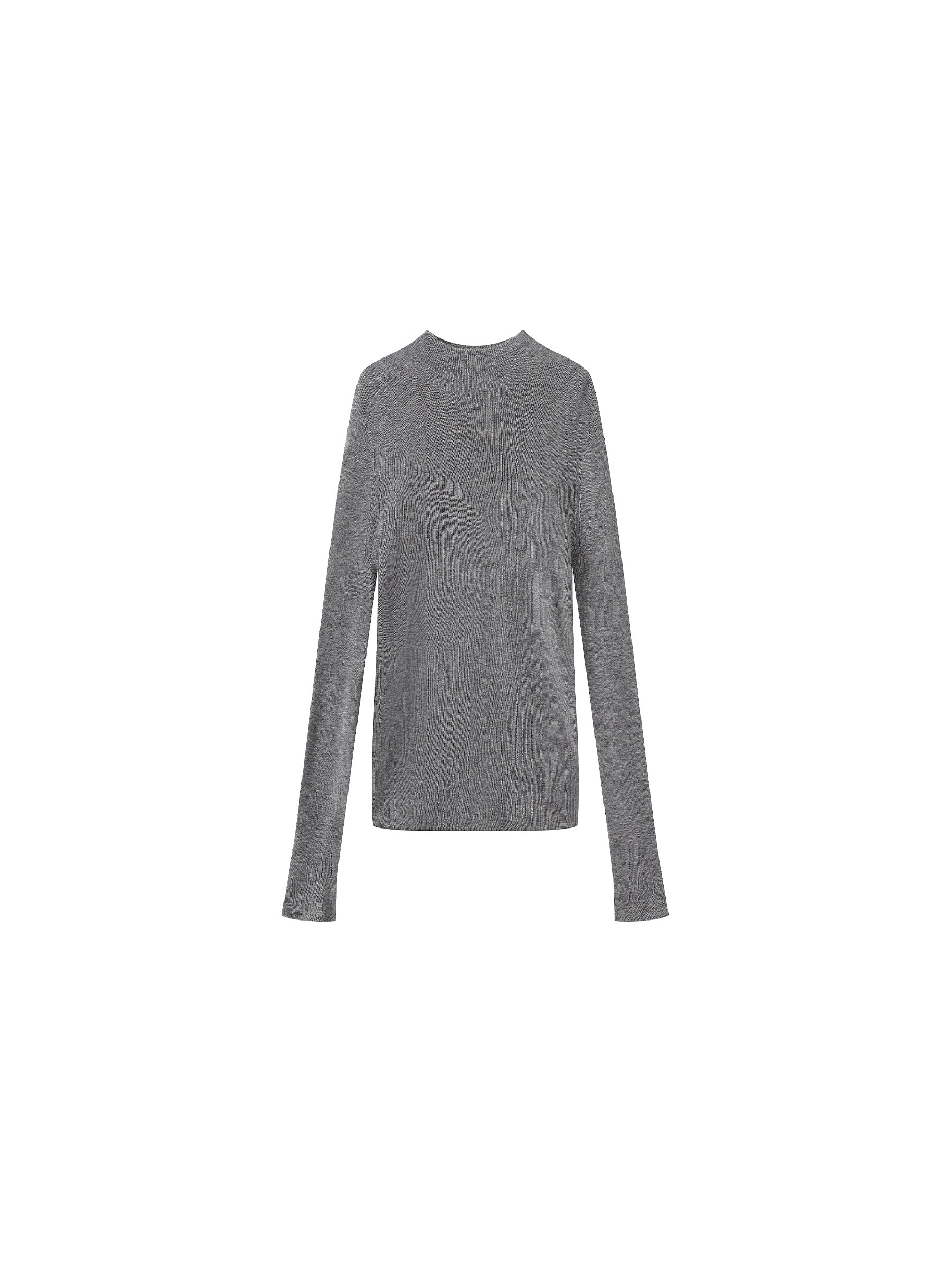 Merino Wool Turtleneck Knitwear Jumper - Image 26