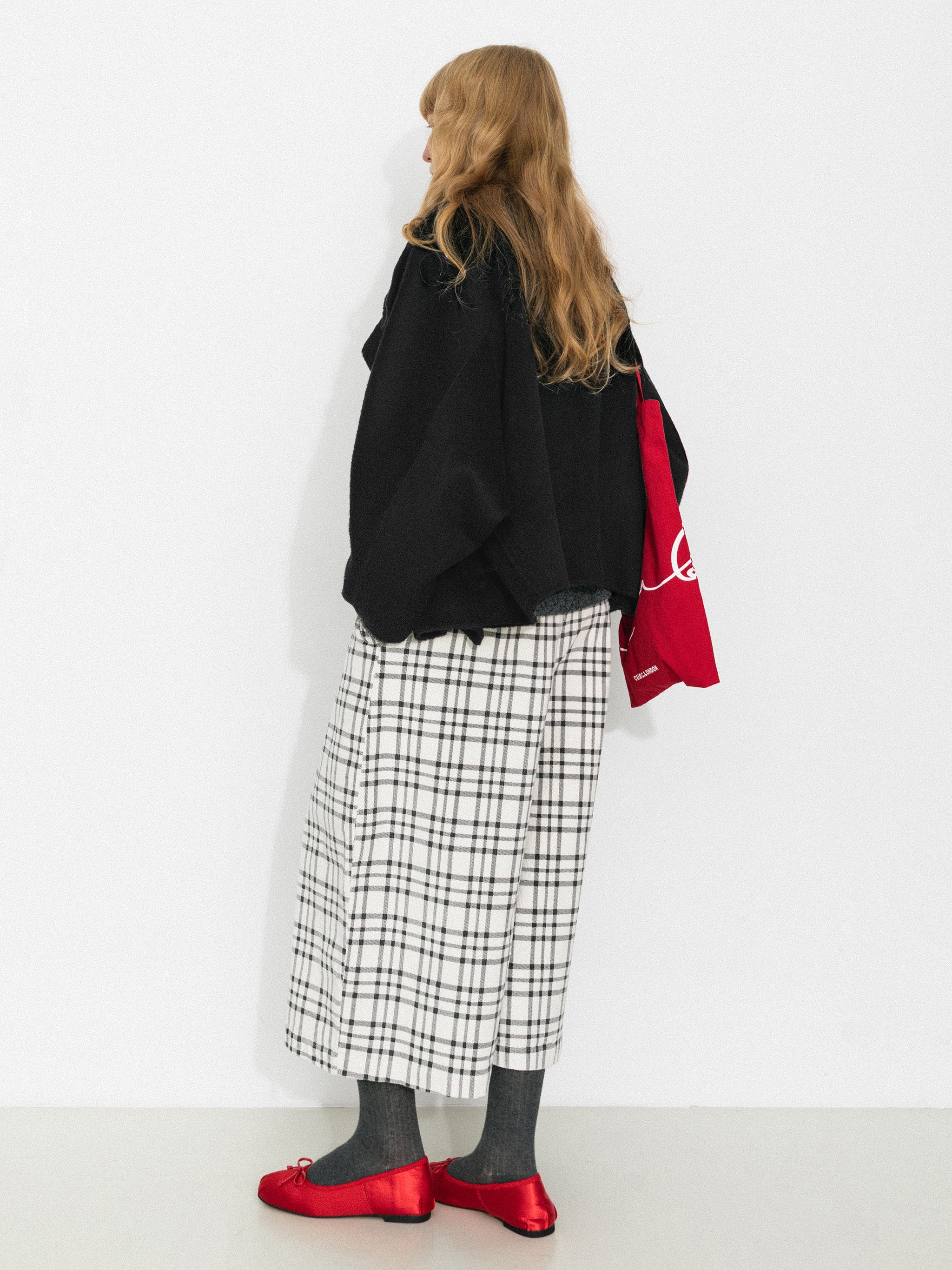 100% Wool Casual Stand-Collar Cropped Jacket - Image 6