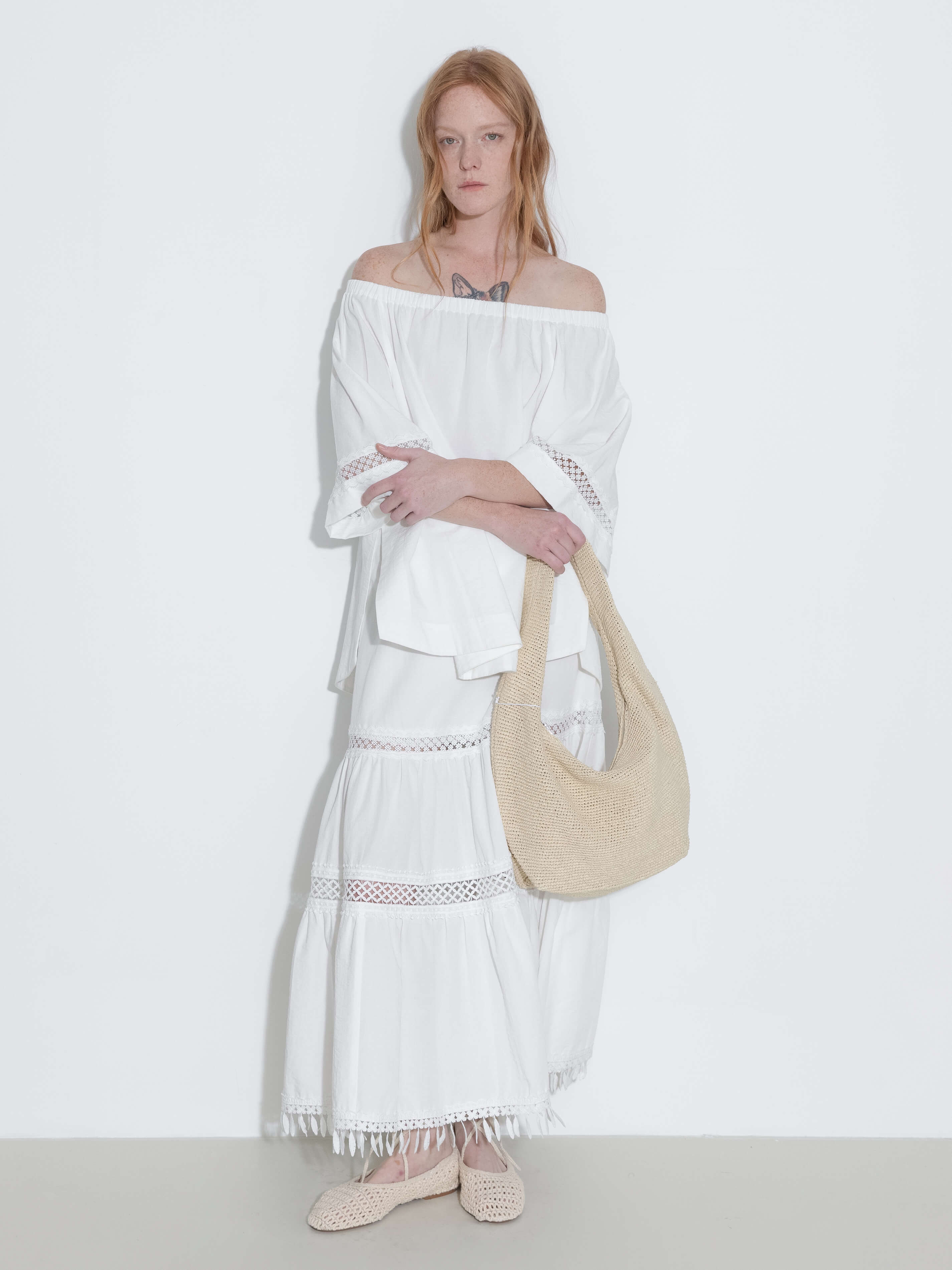Off-Shoulder Short Sleeve Top - Image 8