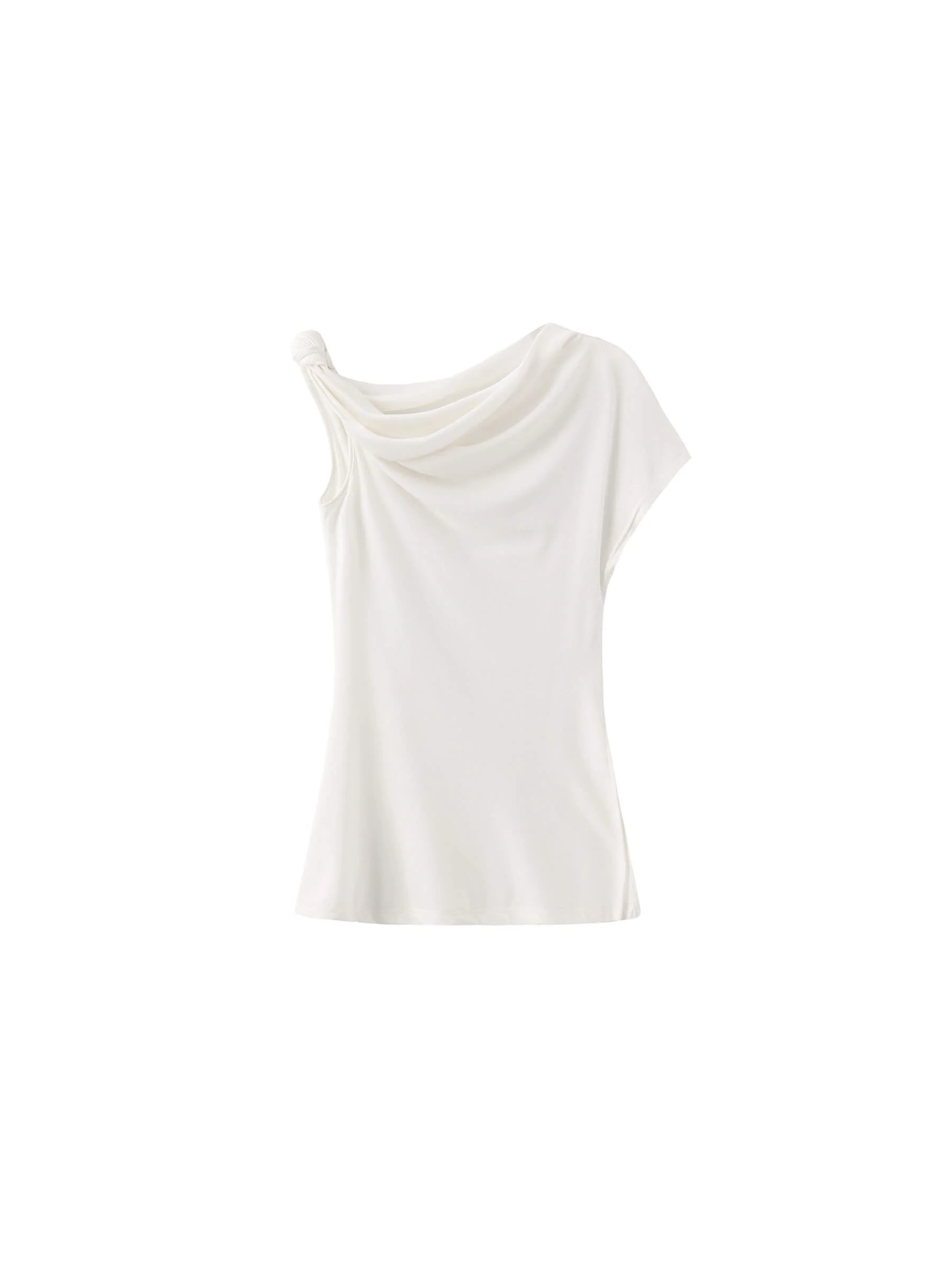 Slim-Fit One-Shoulder T-Shirt - Image 16