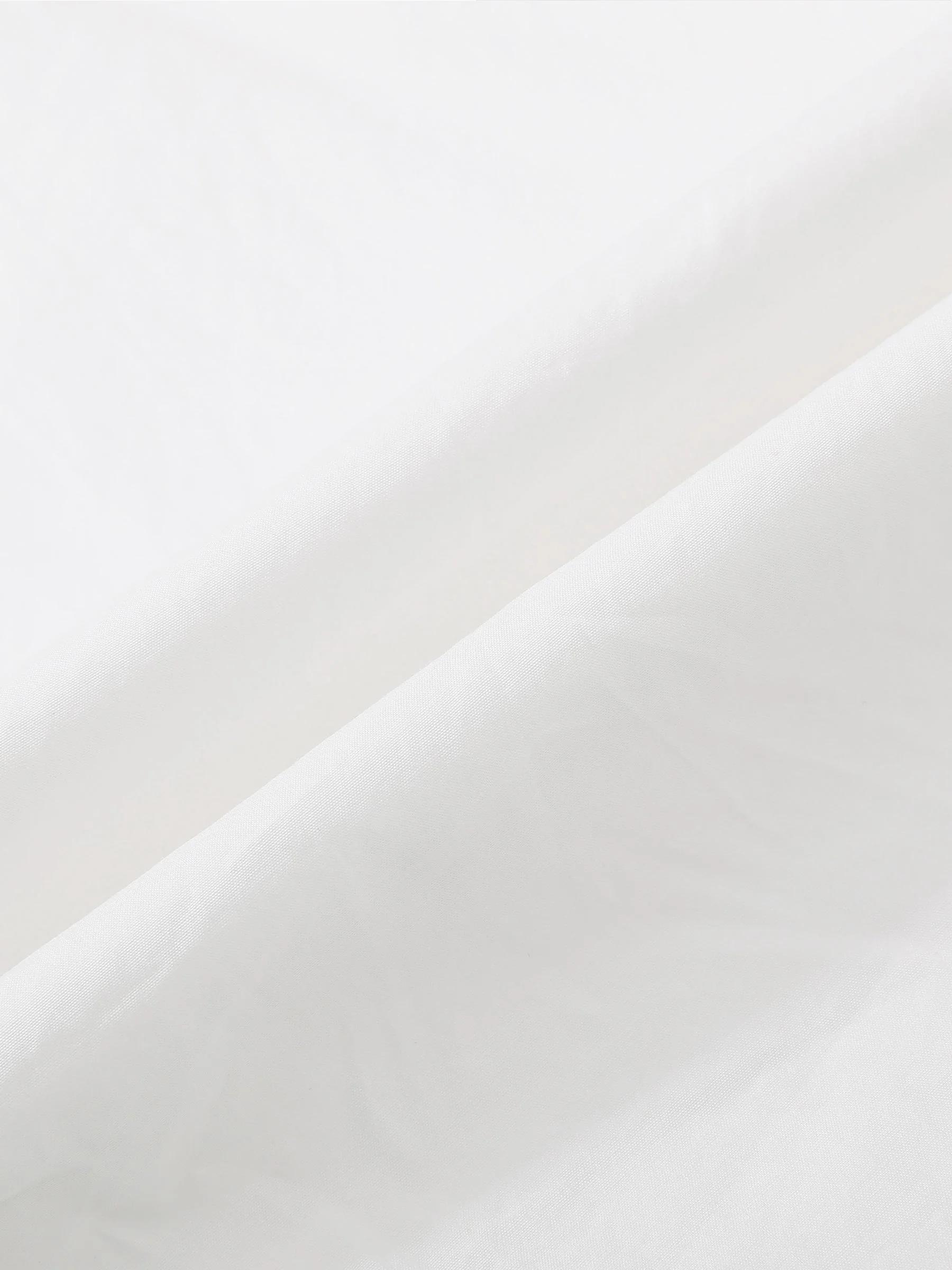 Oversized Asymmetrical White Shirt - Image 10