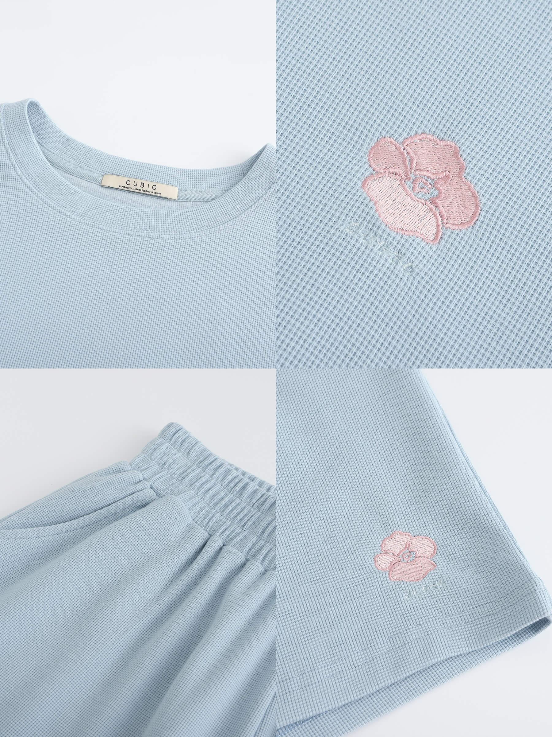 Oversized Long Sleeve T-Shirt and Matching Shorts - Image 18